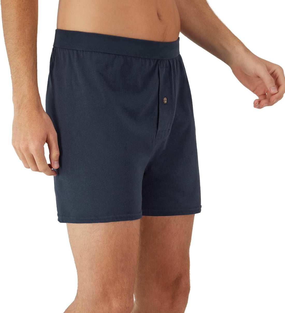 Hanes mens Underwear Boxers Pack, Cool and Breathable Cotton Underwear, Exposed and Comfortflex Waistbands, Multi-pack