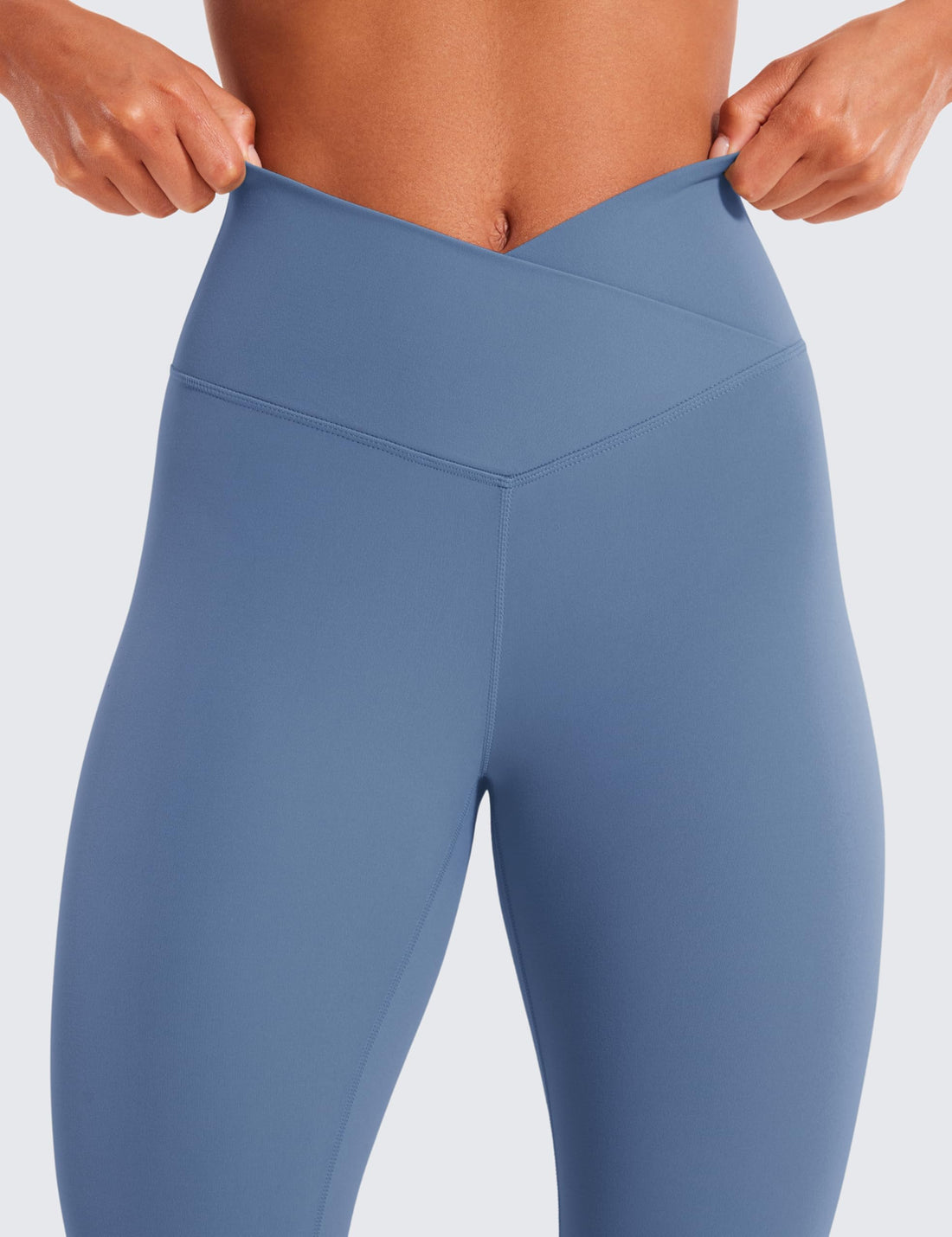 CRZ YOGA Crossover Waist Leggings 25"