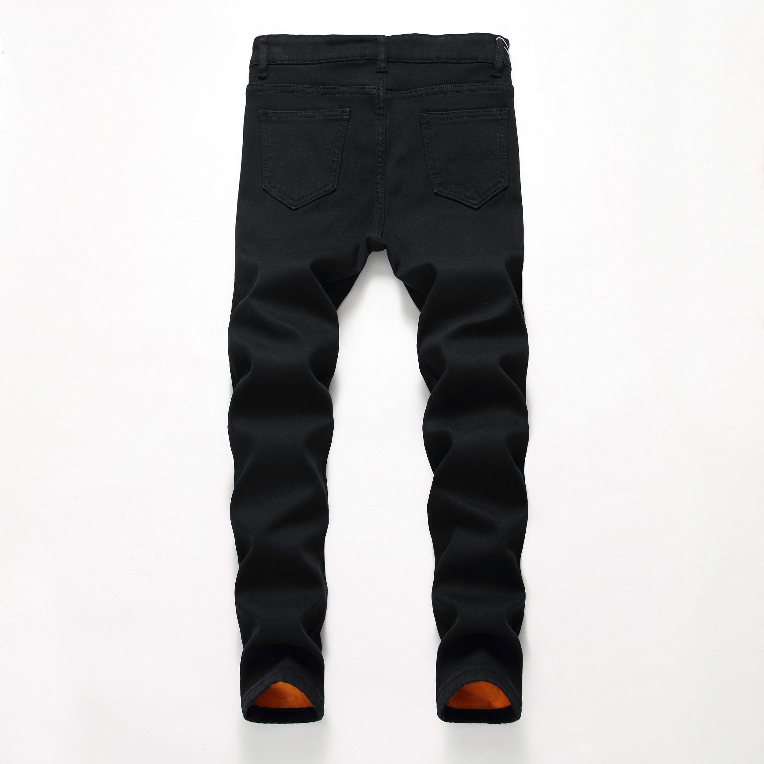 FREDD MARSHALL Boy's Fleece Lined Skinny Fit Jeans