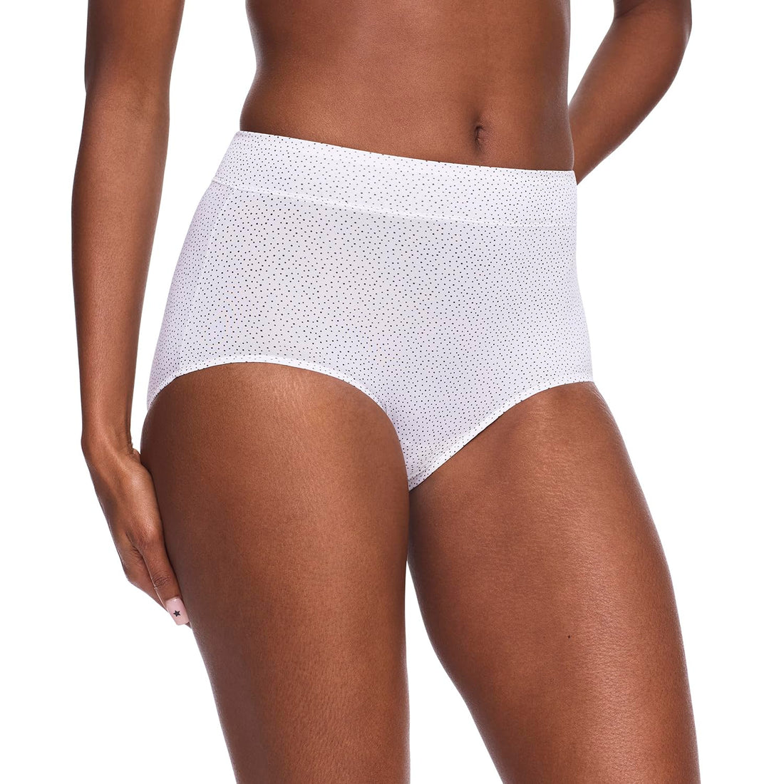 Warner's Women's No Pinching No Problems Hi Cut Brief Panty