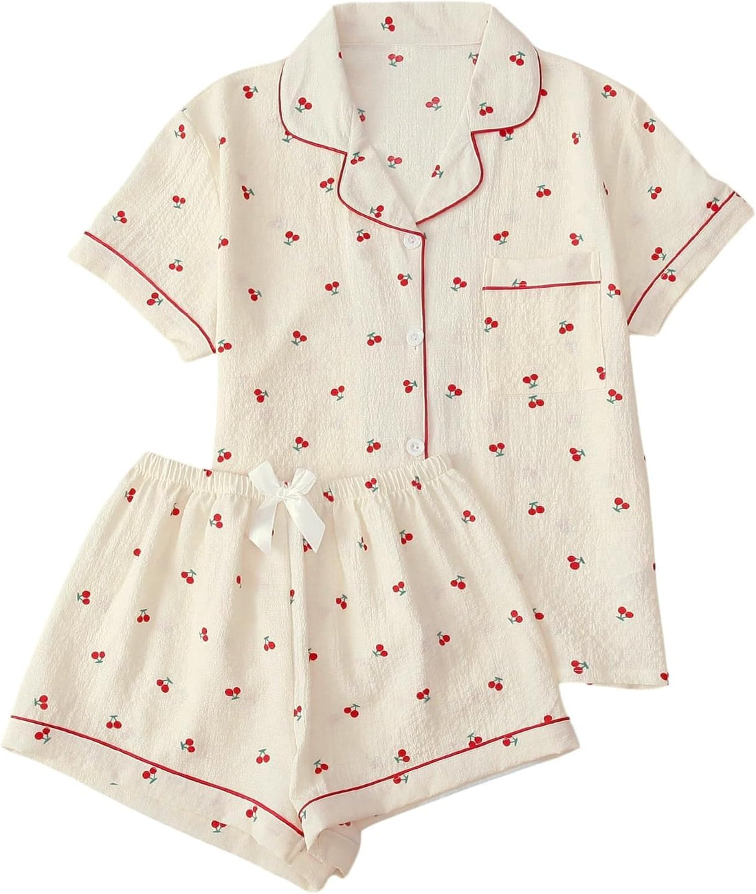 Verdusa Pajamas For Women Set 2 Piece Cute Pjs Sleepwear Lounge Sets