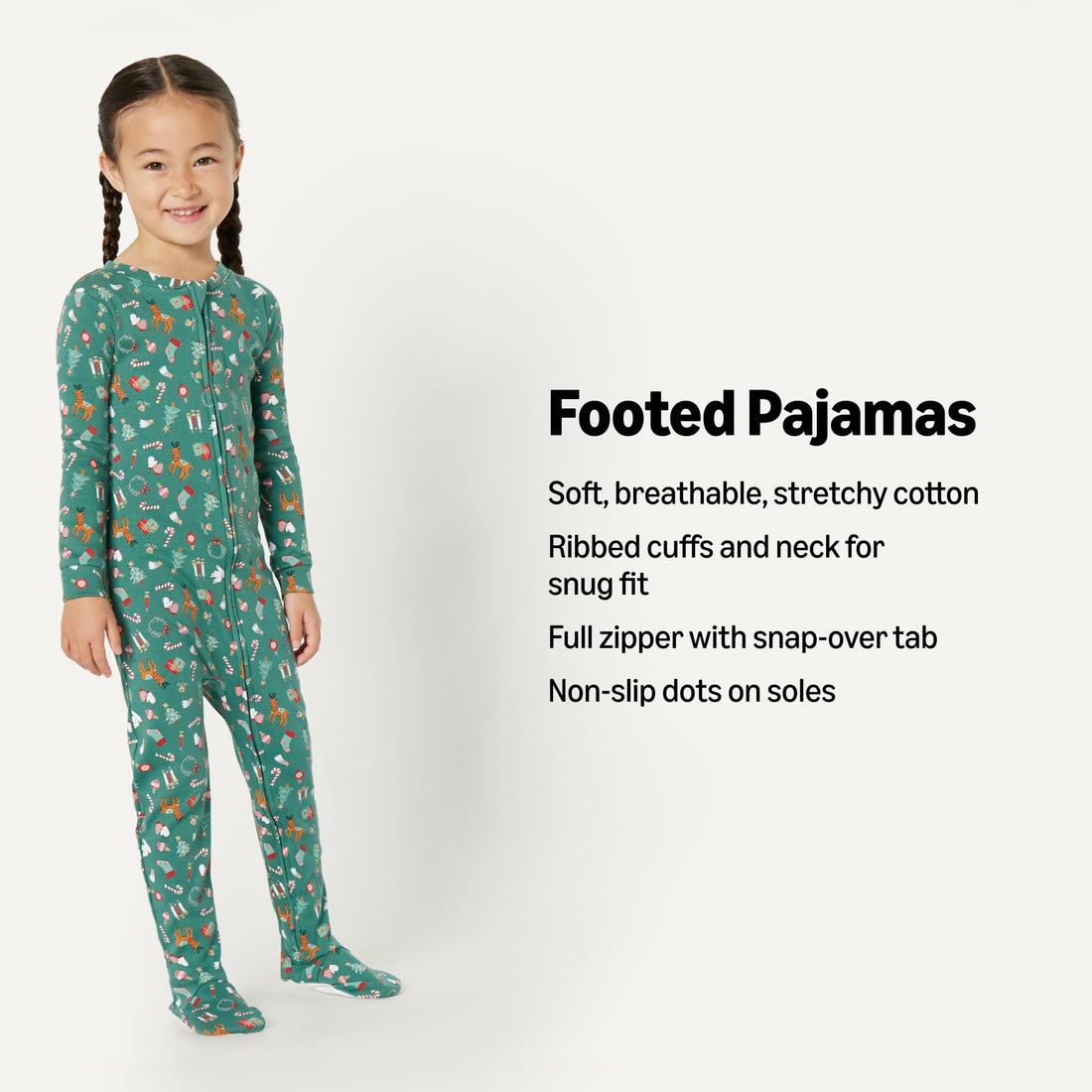 Amazon Essentials x Sofia Grainge Matching Holiday Family Pajama Sets