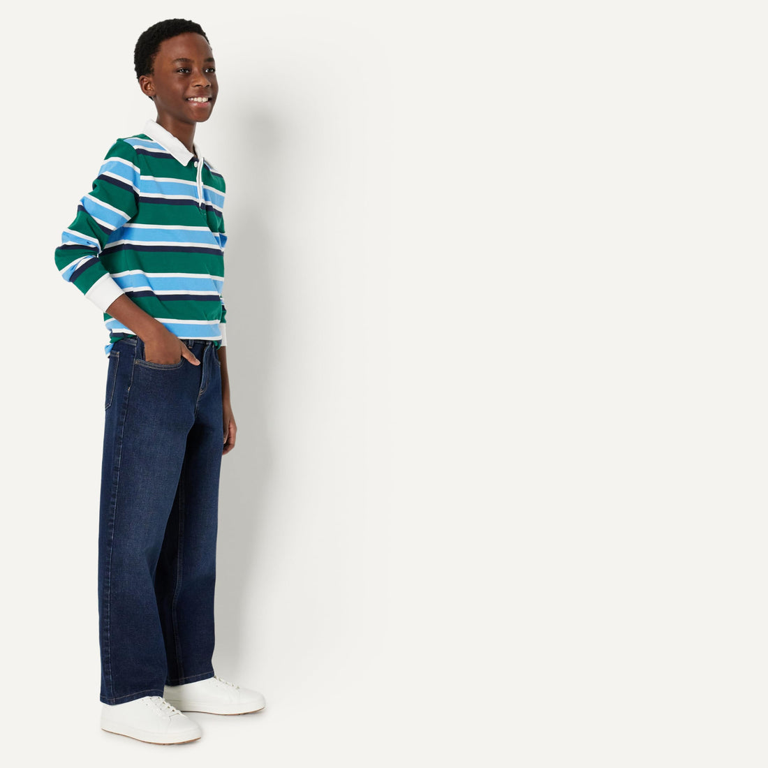 Amazon Essentials Boys' Medium Stretch Loose Jean