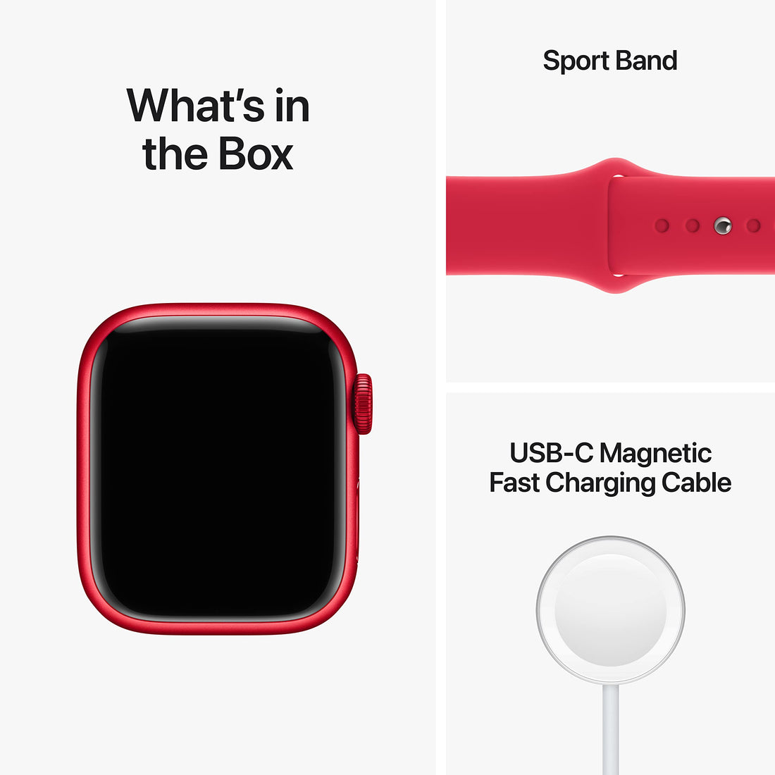 Apple Watch Series 8 [GPS, 45mm] - Midnight Aluminum Case with Midnight Sport Band, M/L (Renewed)