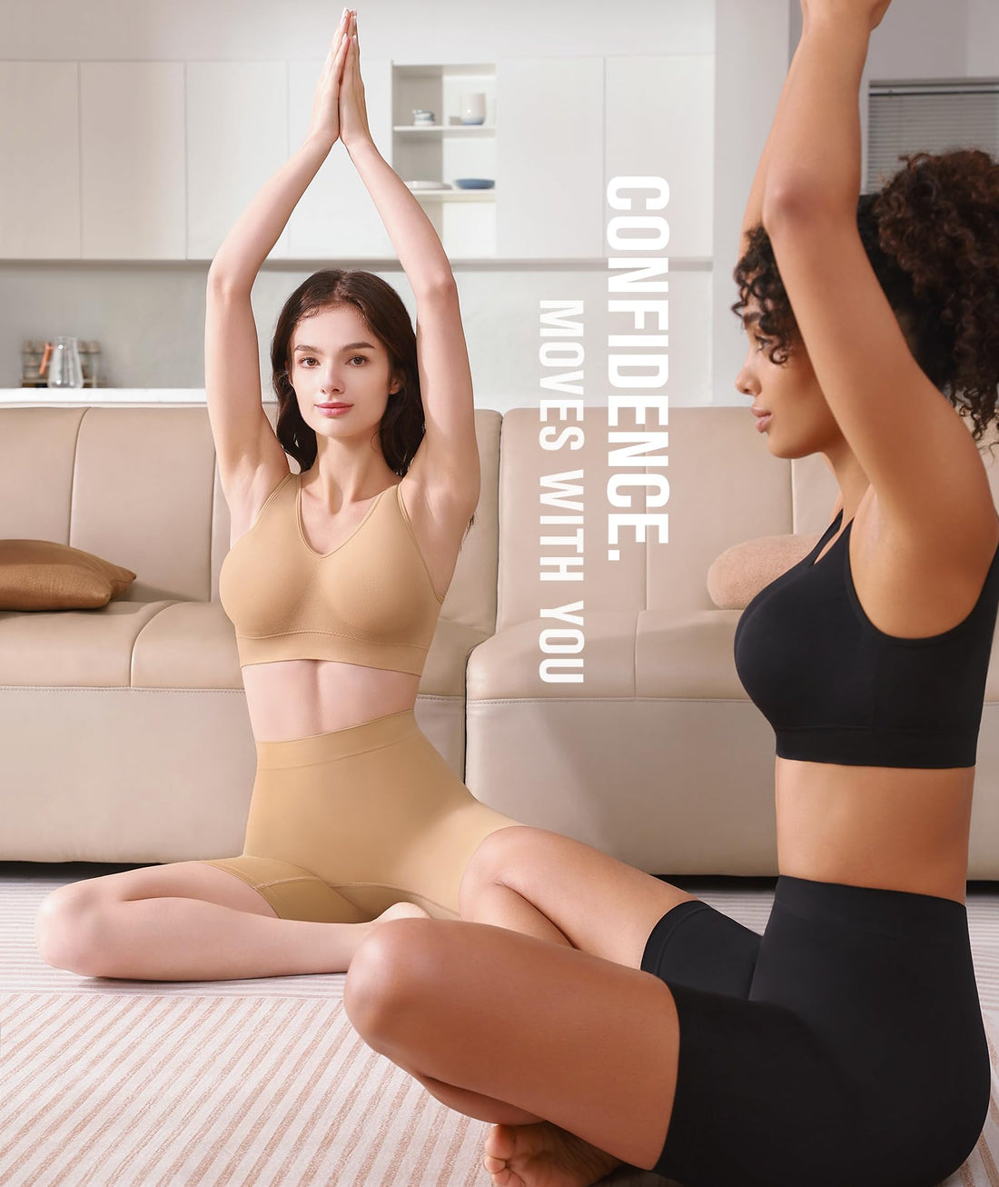 BESTENA Sports Bras for Women, Seamless Comfortable Yoga Bra with Removable Pads