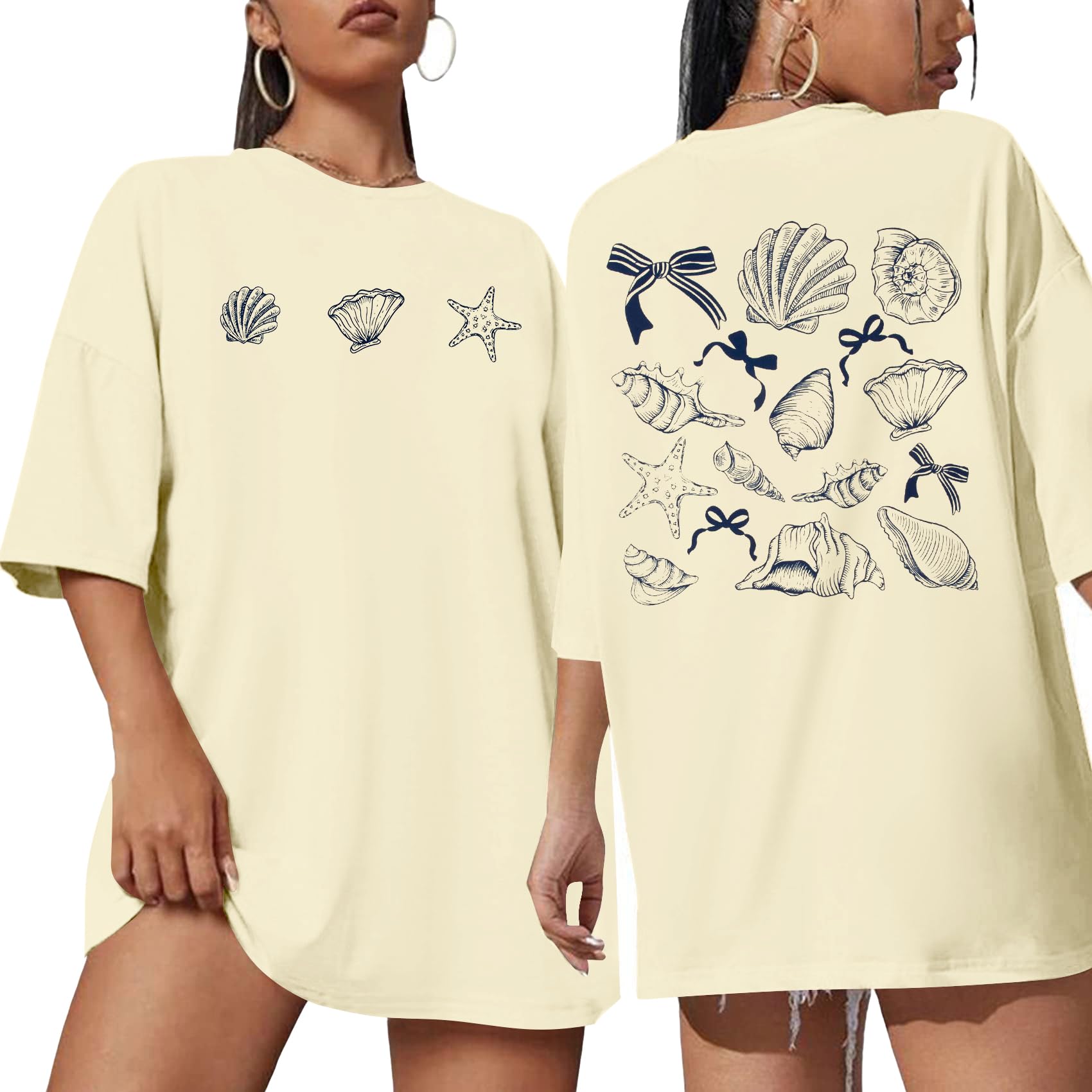 ASTANFY Oversized Tshirts for Women: Deserve Day Shirt Funny Skeleton Shirts Casual Oversized Graphic Tees Tops