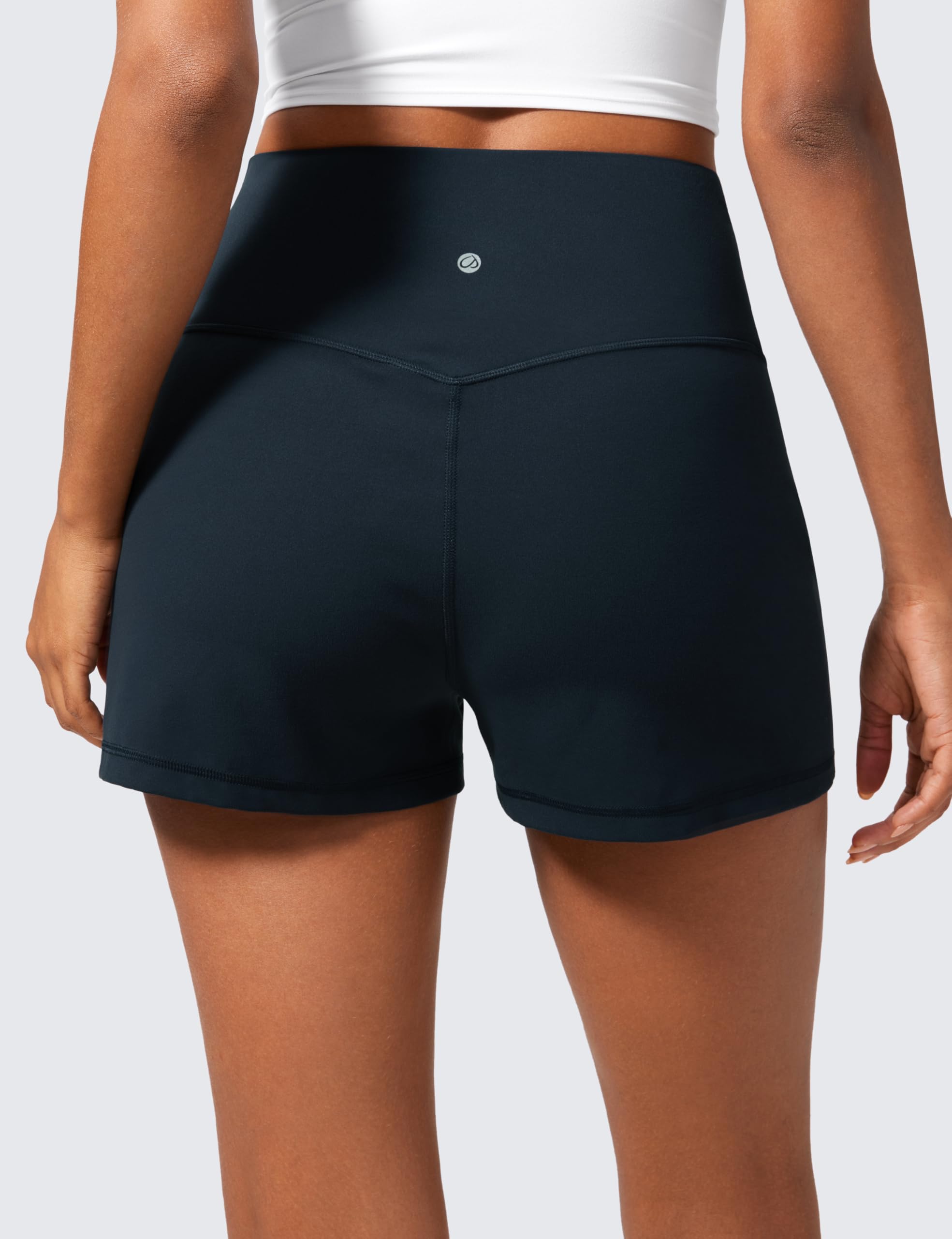 CRZ YOGA Butterlift Linerless Shorts 3" | High Waisted, Buttery Soft, Comfy, Yoga, Casual, Pockets, for Women