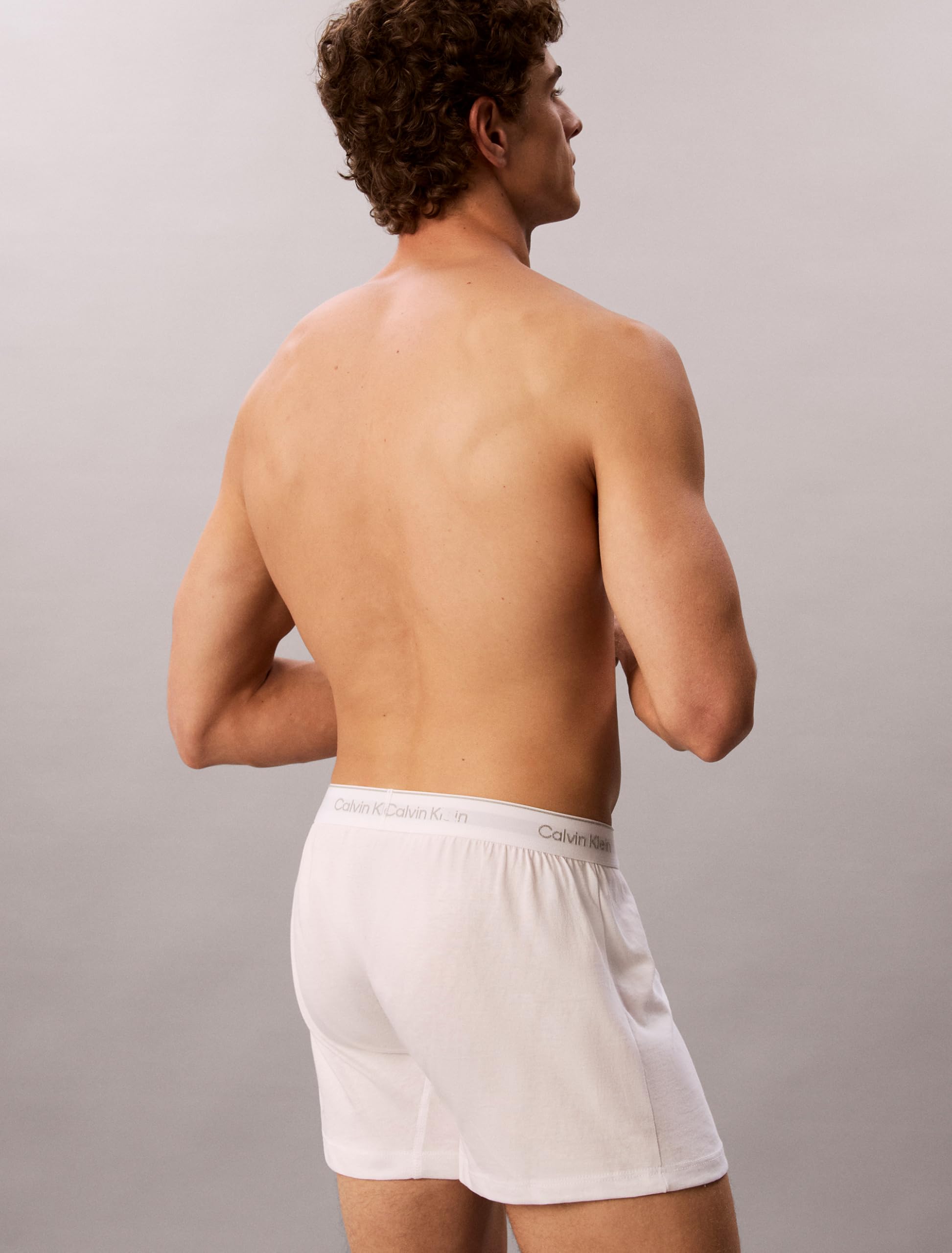 Calvin Klein Men's Cotton Classics 3-Pack Knit Boxer