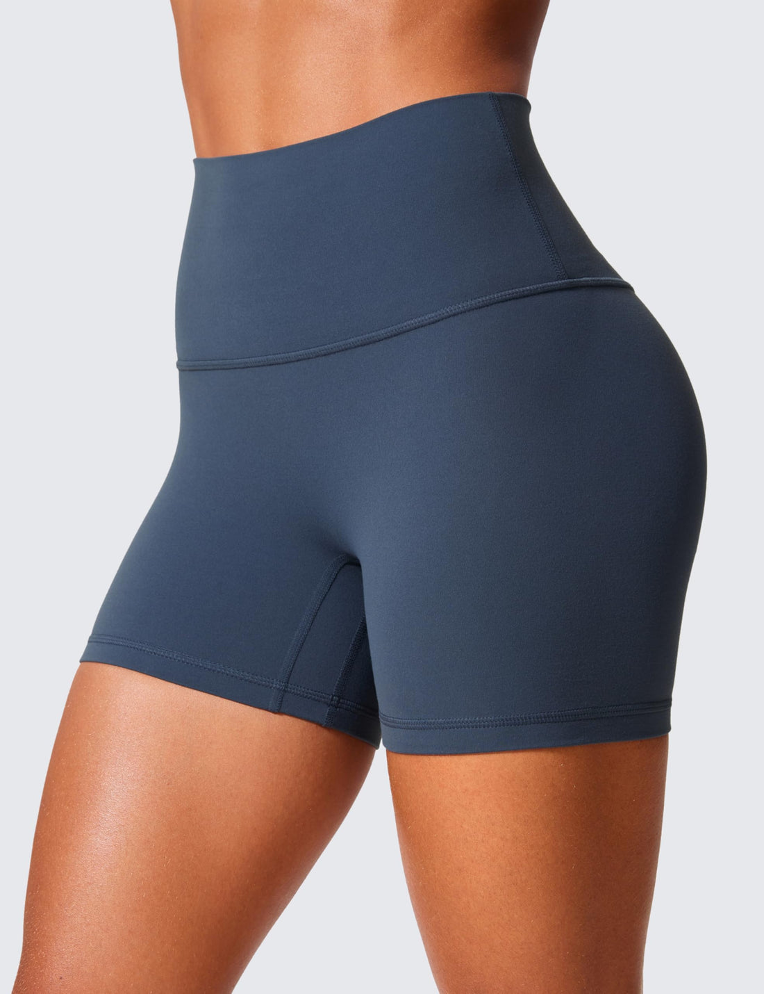 CRZ YOGA Secretsculpt Biker Shorts 4" | Booty Scrunch Butt, Butterlift, Buttery Soft, Moderate Compression, Workout, Pilates, No Front Seam, High Waist, for Women