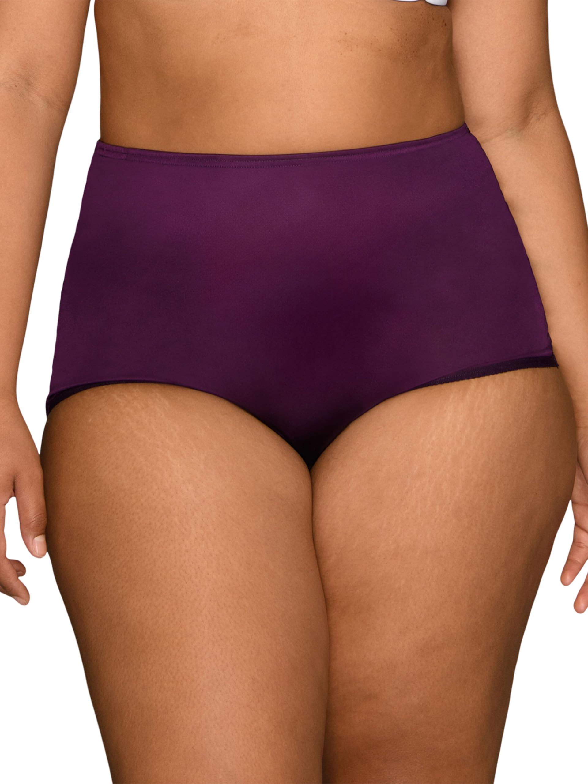 Vanity Fair Women's High Waisted Underwear, Full Coverage Ladies Panties, Perfectly Yours Briefs