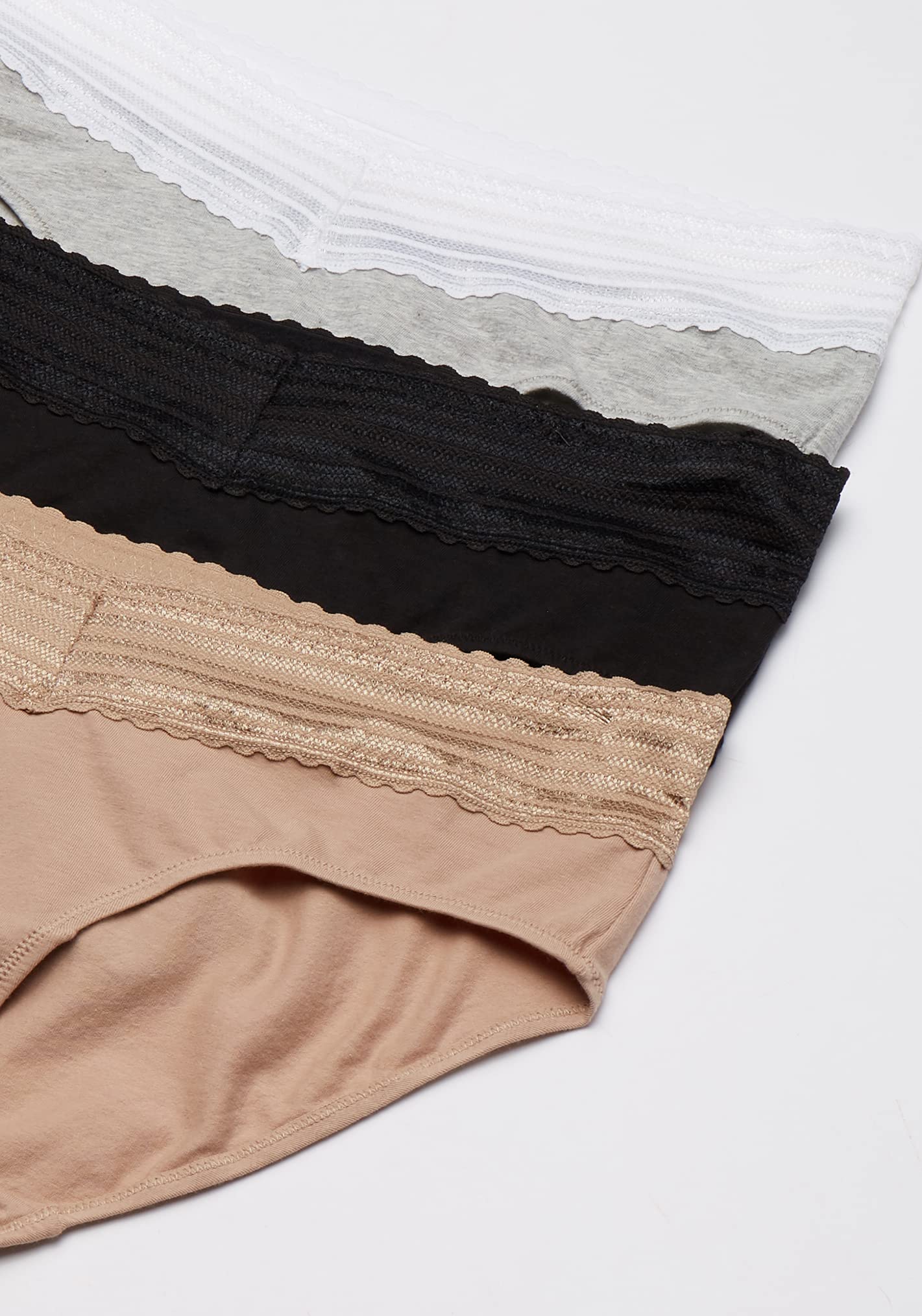 Warner's womens Blissful Benefits No Muffin 3 Pack Hipster Panties