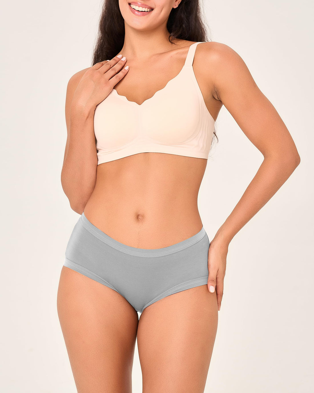 BAMBOO COOL Women's Underwear Briefs for Women Lightweight Ladies Panties Moisture-Wicking Stretchy Soft Breathable 5-pack