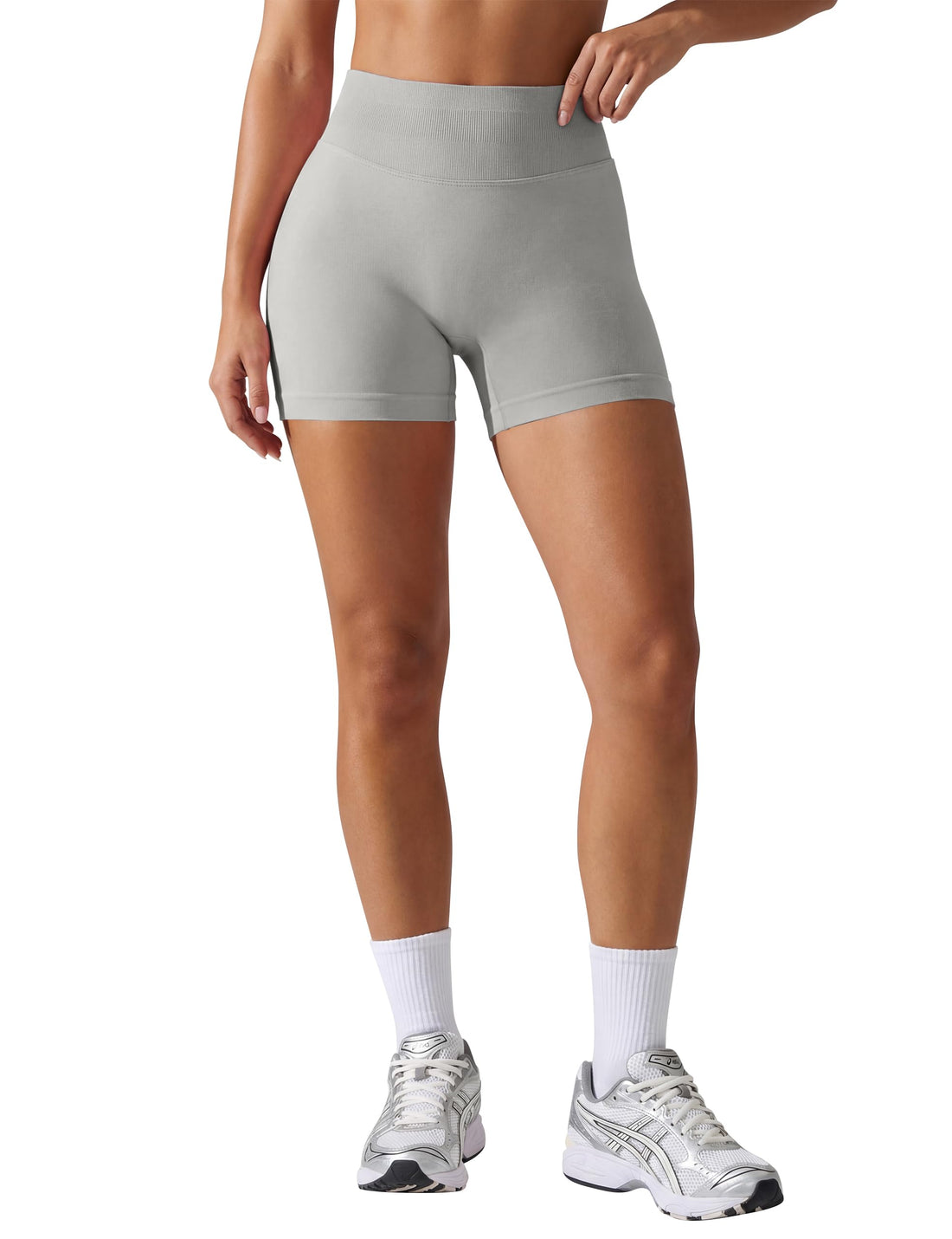 VVX Gym Shorts Women Workout High Waisted Scrunch Butt Lifting Tummy Control Seamless Yoga Biker Spandex Booty Shorts 3 Pack