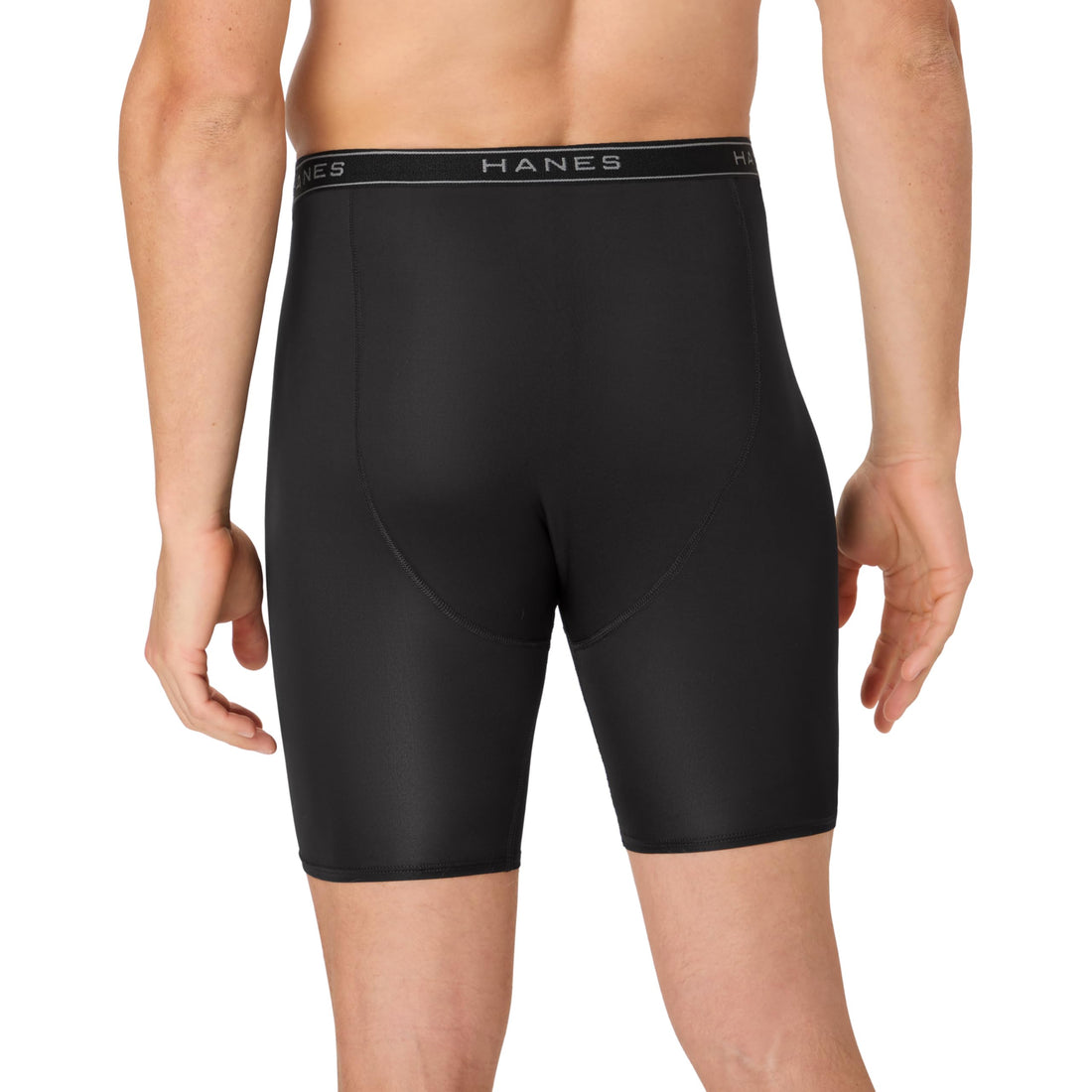 Hanes Men's Underwear Boxer Brief Pack, Performance Stretch Underwear, Moisture-wicking Boxer Briefs for Men, 6-pack