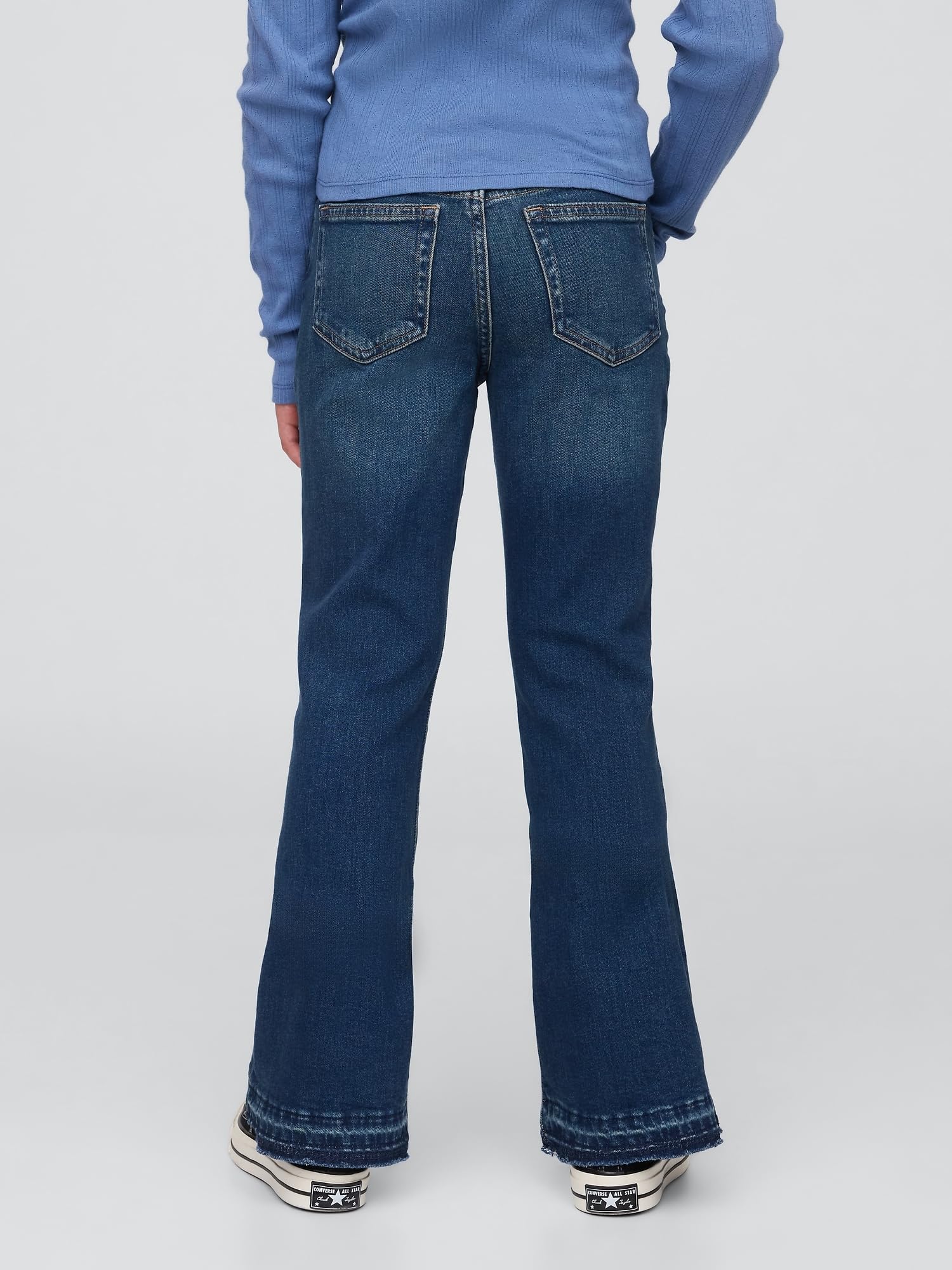 Gap Girls' High Rise Flare Jeans