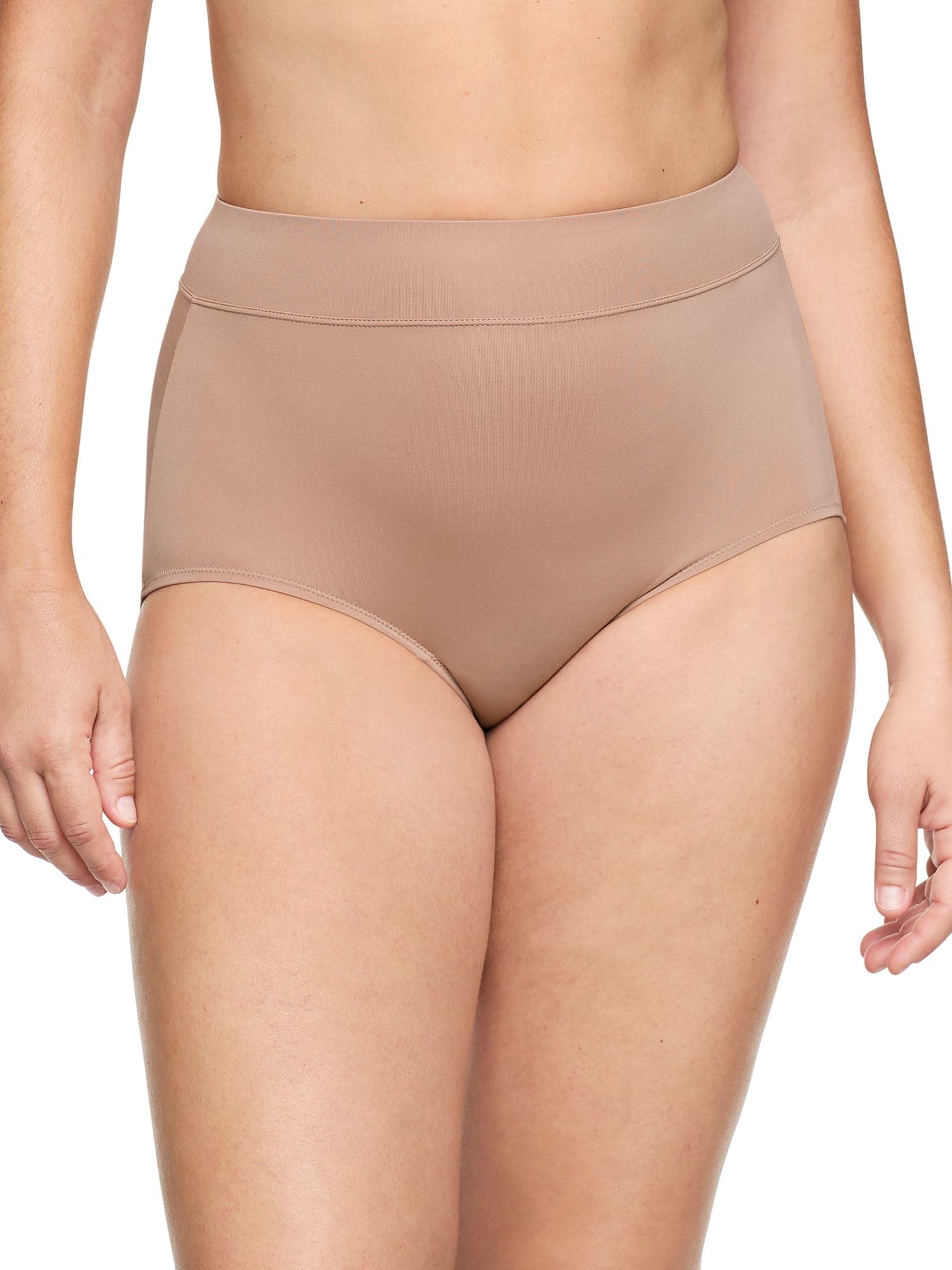 Warner's Women's No Pinching No Problems Hi Cut Brief Panty