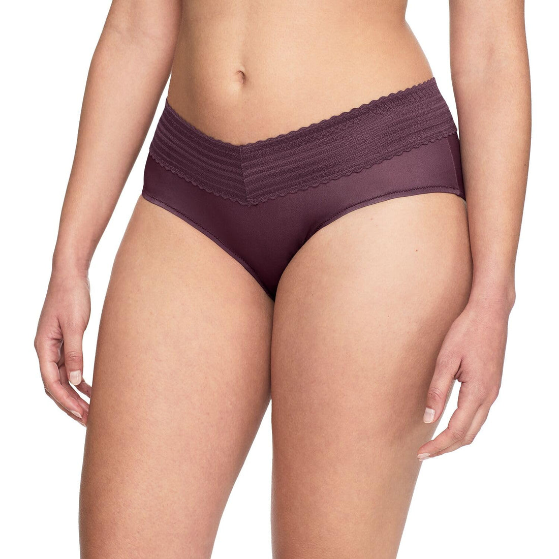 Warner's womens No Pinching No Problems Dig-free Comfort Waist With Lace Microfiber Hipster 5609j