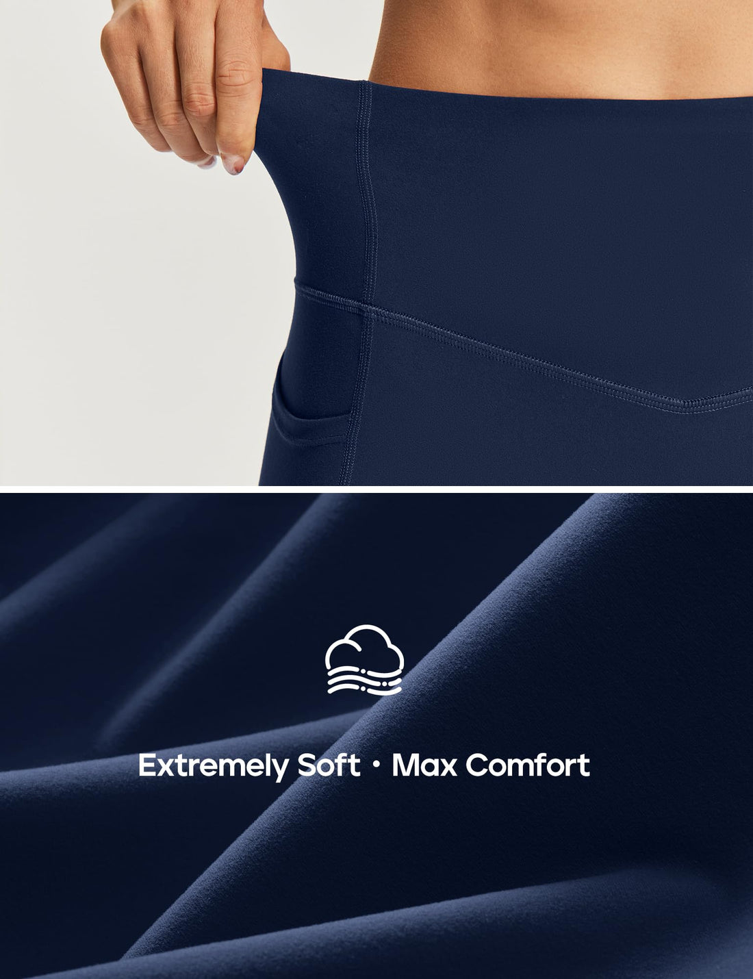 Heathyoga Scrunch Butt Lifting Leggings with Pockets for Women Yoga Pants | 2 Side Pockets, 25 Inches, Buttery Soft Fabric, Non See-through, No Front Seam, Mid Compression, Pilates Outfits, Workout