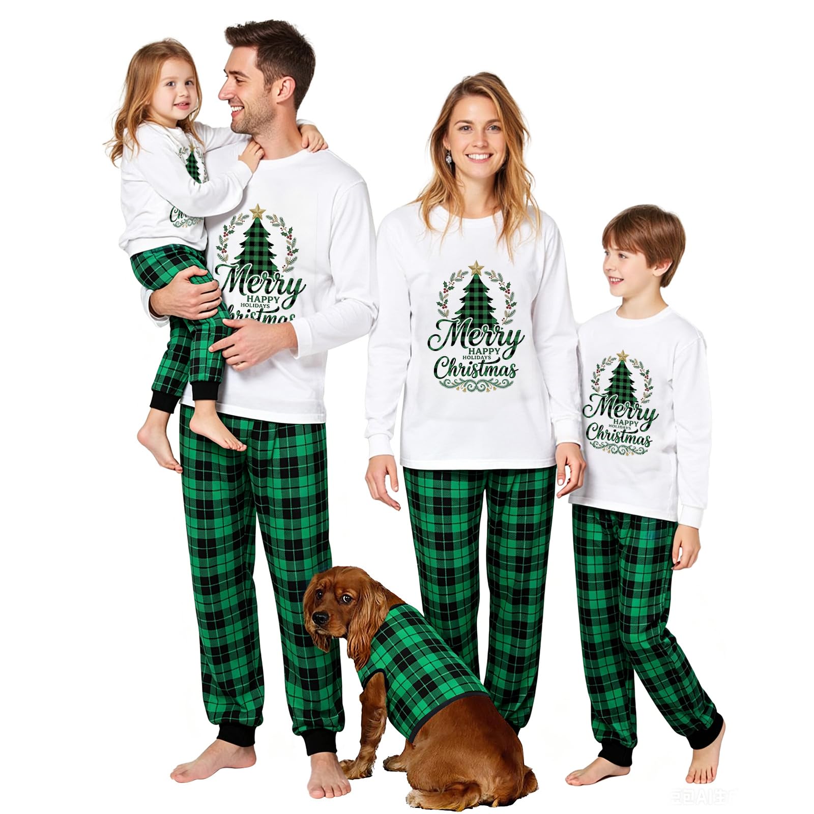 Family Christmas Pajamas Matching Sets Xmas Pjs