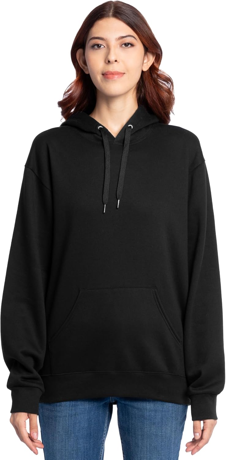 Fruit of the Loom Men's Eversoft Fleece Pullover Hooded Sweatshirt, Moisture Wicking & Breathable