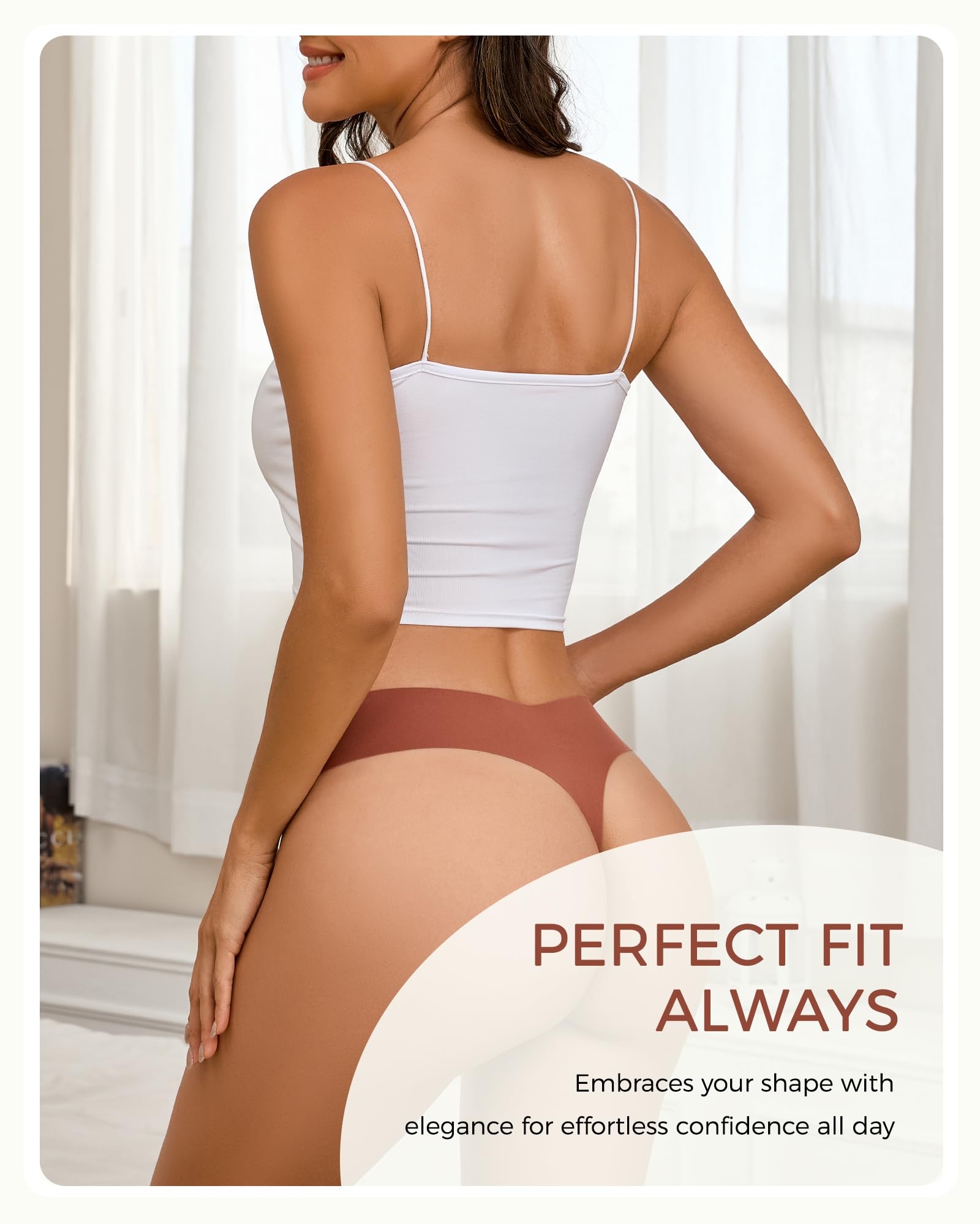 Take Talk Underwear Womens 9 Pack Seamless Thongs No Show Workout Panties | V-waisted Invisible Sexy Tangas,Lingerie for Women,for Workout Sets for Women,for Fitness Clothing,for Gym,Yoga,Running