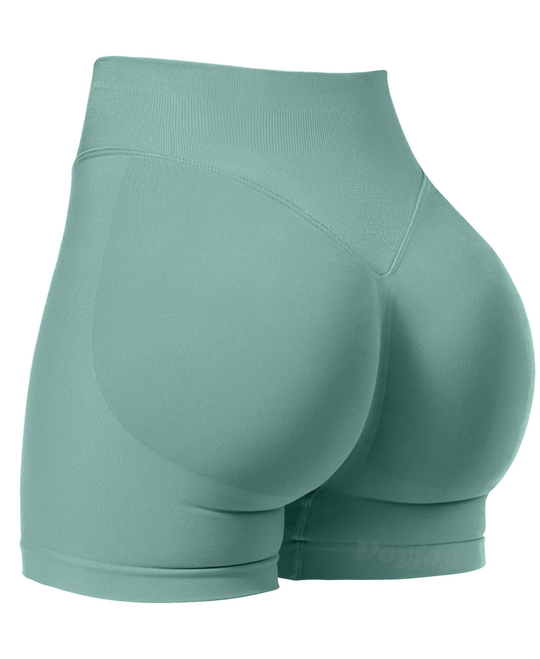 VOYJOY Women Workout Impact Shorts 2.5"/ 3.6"/ 4.5"/ 6" Scrunch Butt Booty | Tummy Control, High Waisted, Bike Short, Gentle Compression, for Women