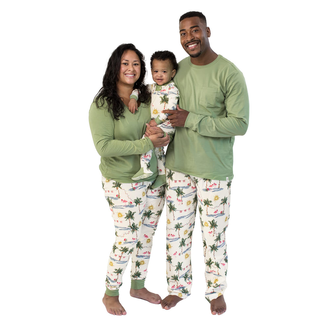 Burt's Bees Baby Matching Family Jammies, Organic Cotton, Holiday Pajamas
