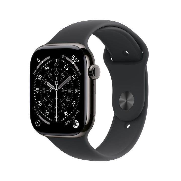 Apple Watch Series 11 [GPS 42mm] Smartwatch with Rose Gold Aluminum Case with Light Blush Sport Band - S/M. Sleep Score, Fitness Tracker, Health Monitoring, Always-On Display, Water Resistant