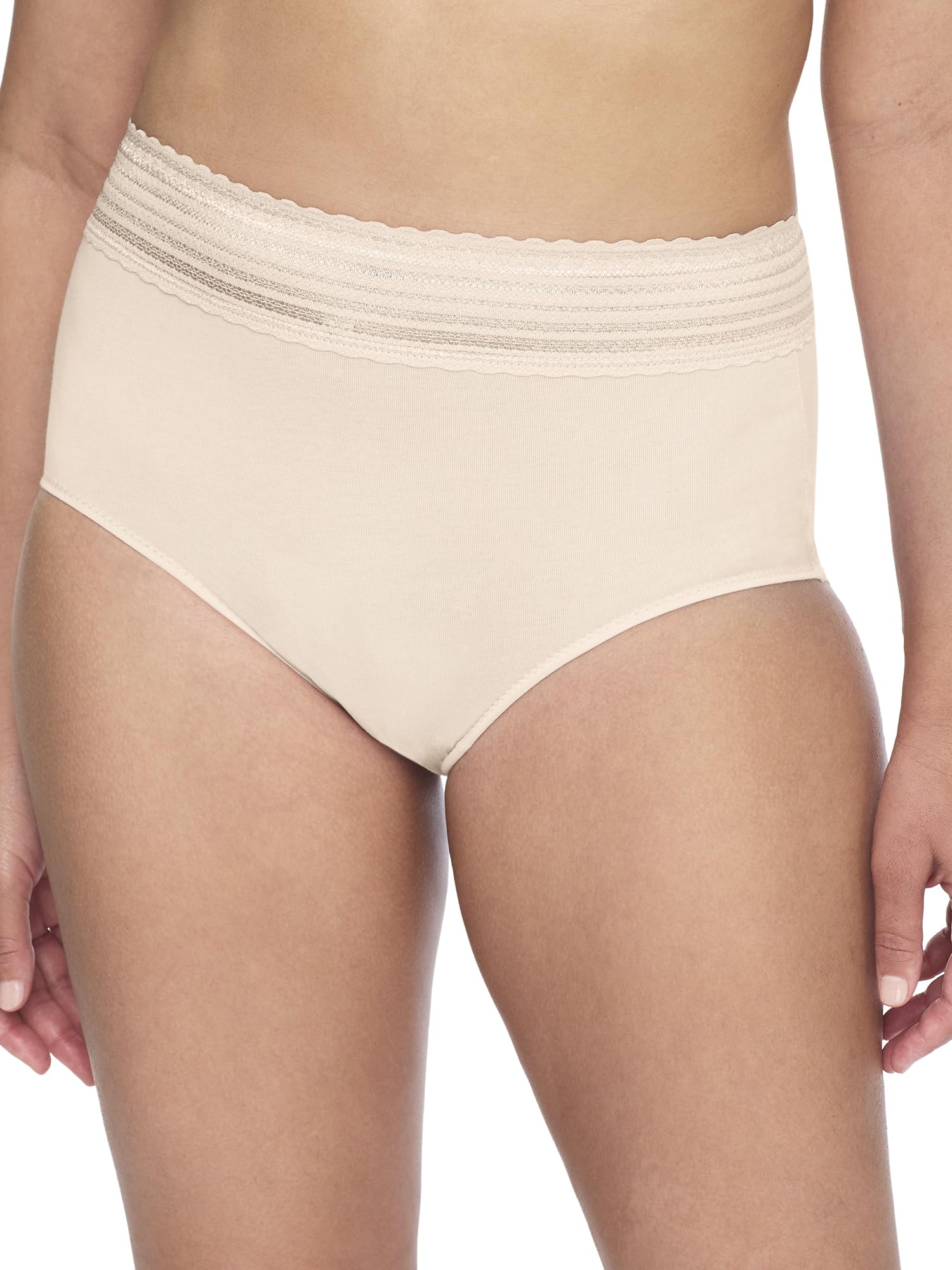 Warner's Women's No Pinching No Problem 3-pack Dig-free High-waist Brief Rs2093p
