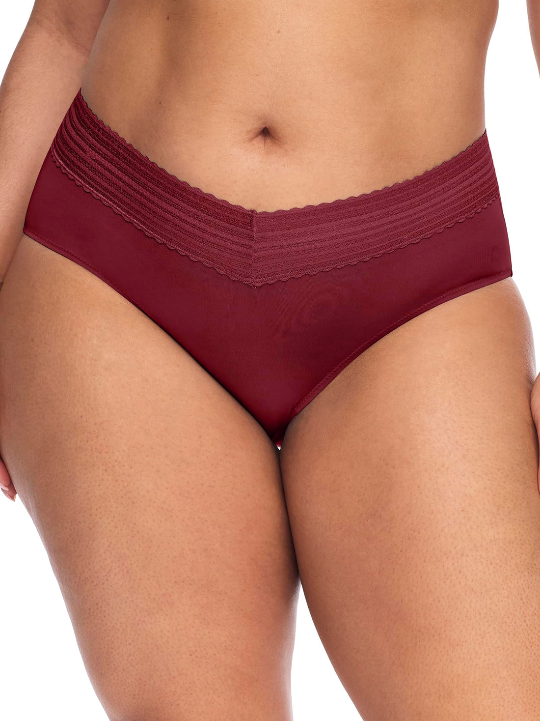 Warner's womens No Pinching No Problems Dig-free Comfort Waist With Lace Microfiber Hipster 5609j