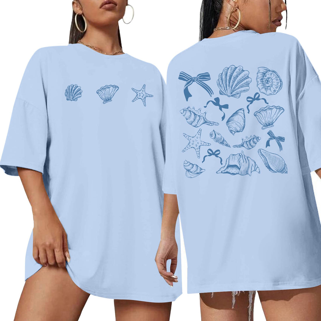 ASTANFY Oversized Tshirts for Women: Deserve Day Shirt Funny Skeleton Shirts Casual Oversized Graphic Tees Tops
