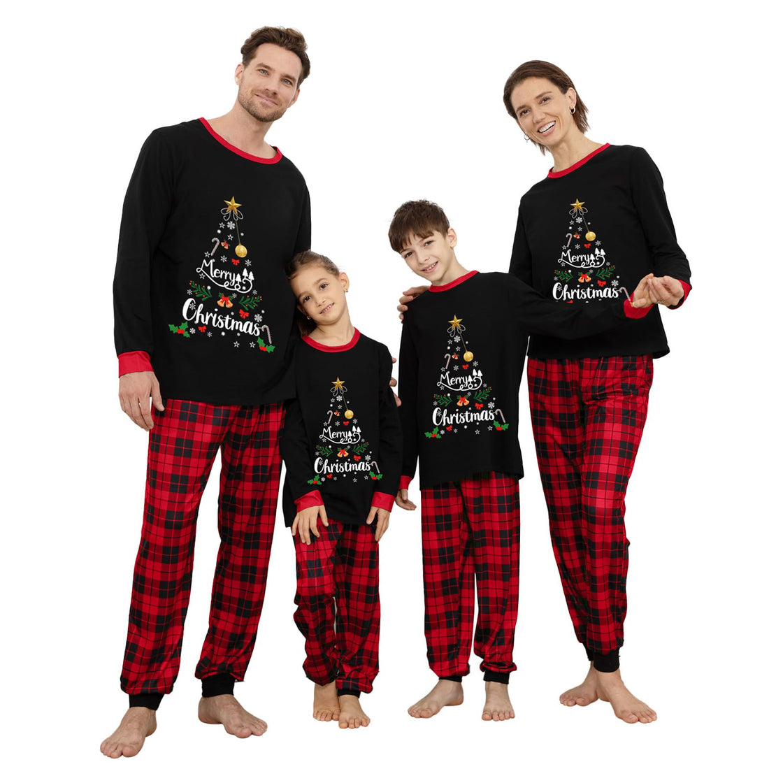 Family Christmas Pajamas Matching Sets Xmas Pjs
