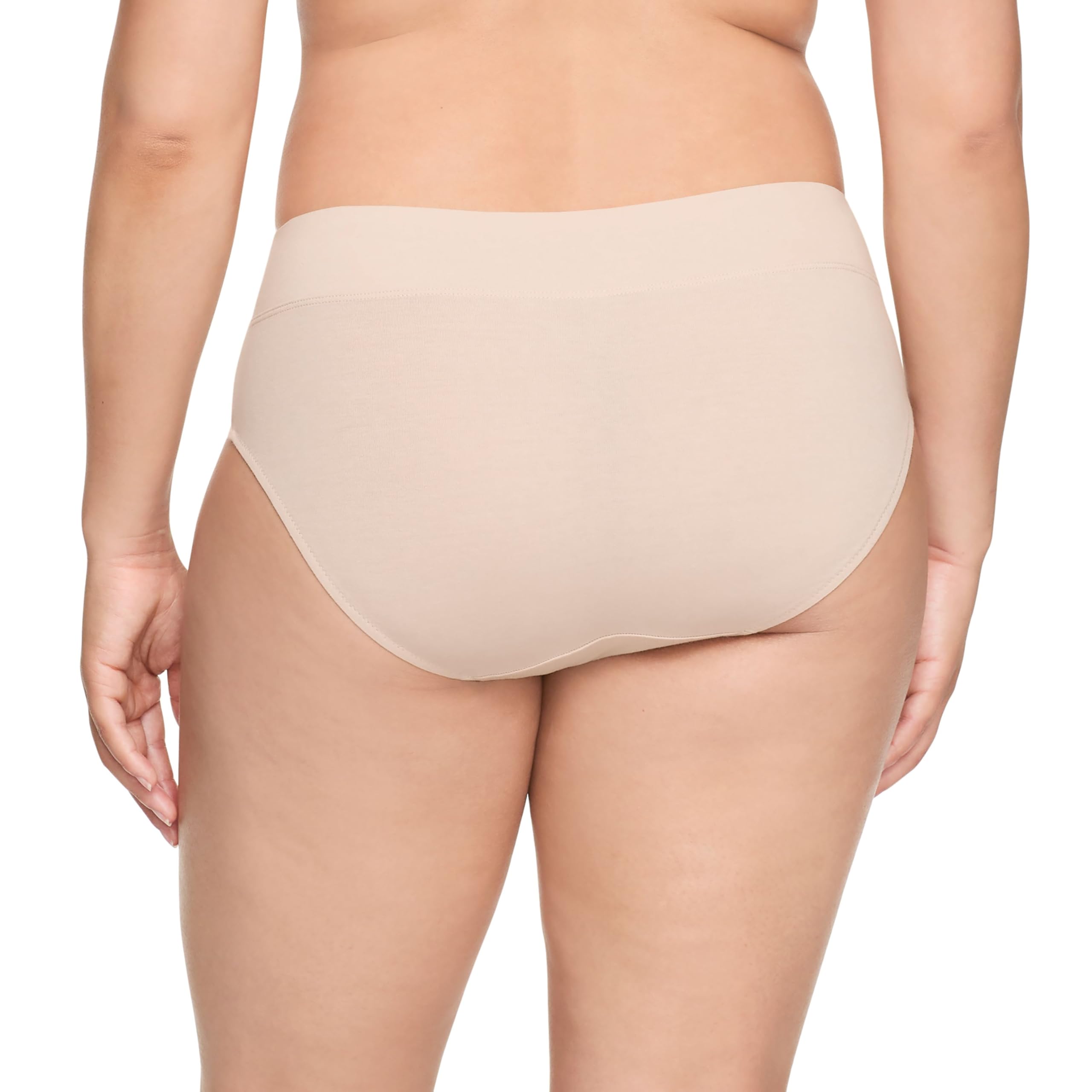 Warner's Women's No Pinching No Problems Dig-free Mid-waist 3-pack Hipster Ru4403p