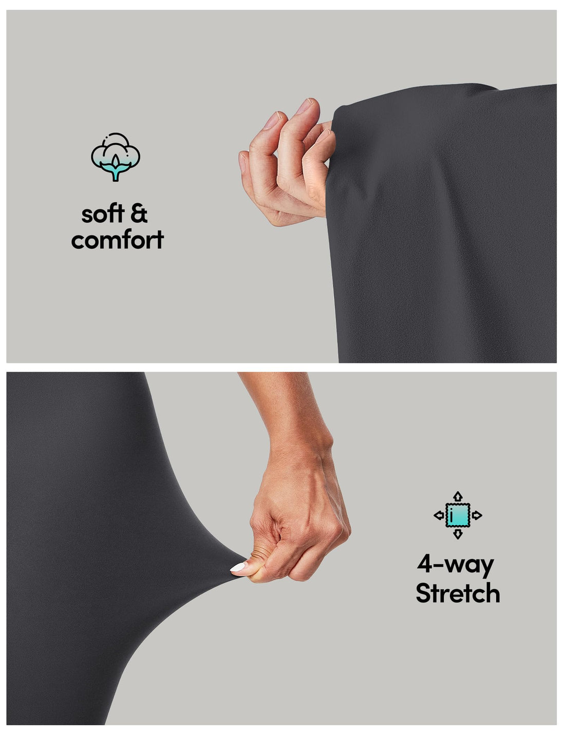 IUGA High Waisted Leggings for Women Running Workout Leggings with Inner Pocket Yoga Pants for Women