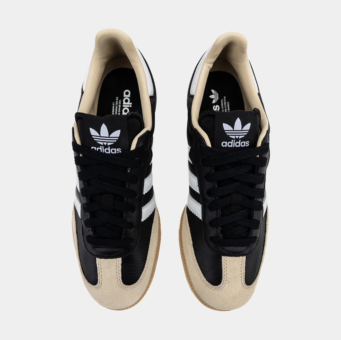 adidas Samba OG Mens Lifestyle Shoes (Off White/Core Black/Gum 3) Size 12