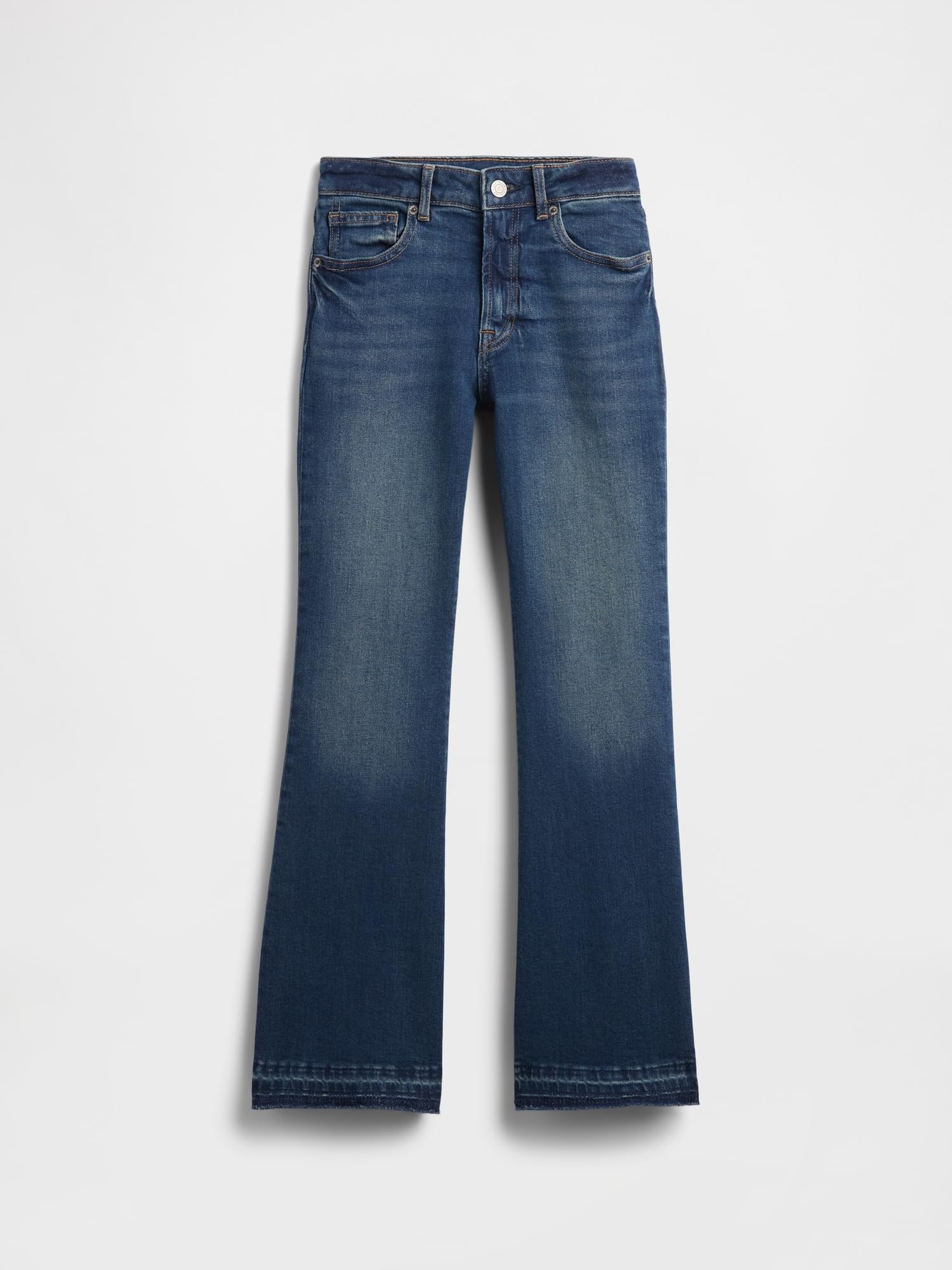 Gap Girls' High Rise Flare Jeans