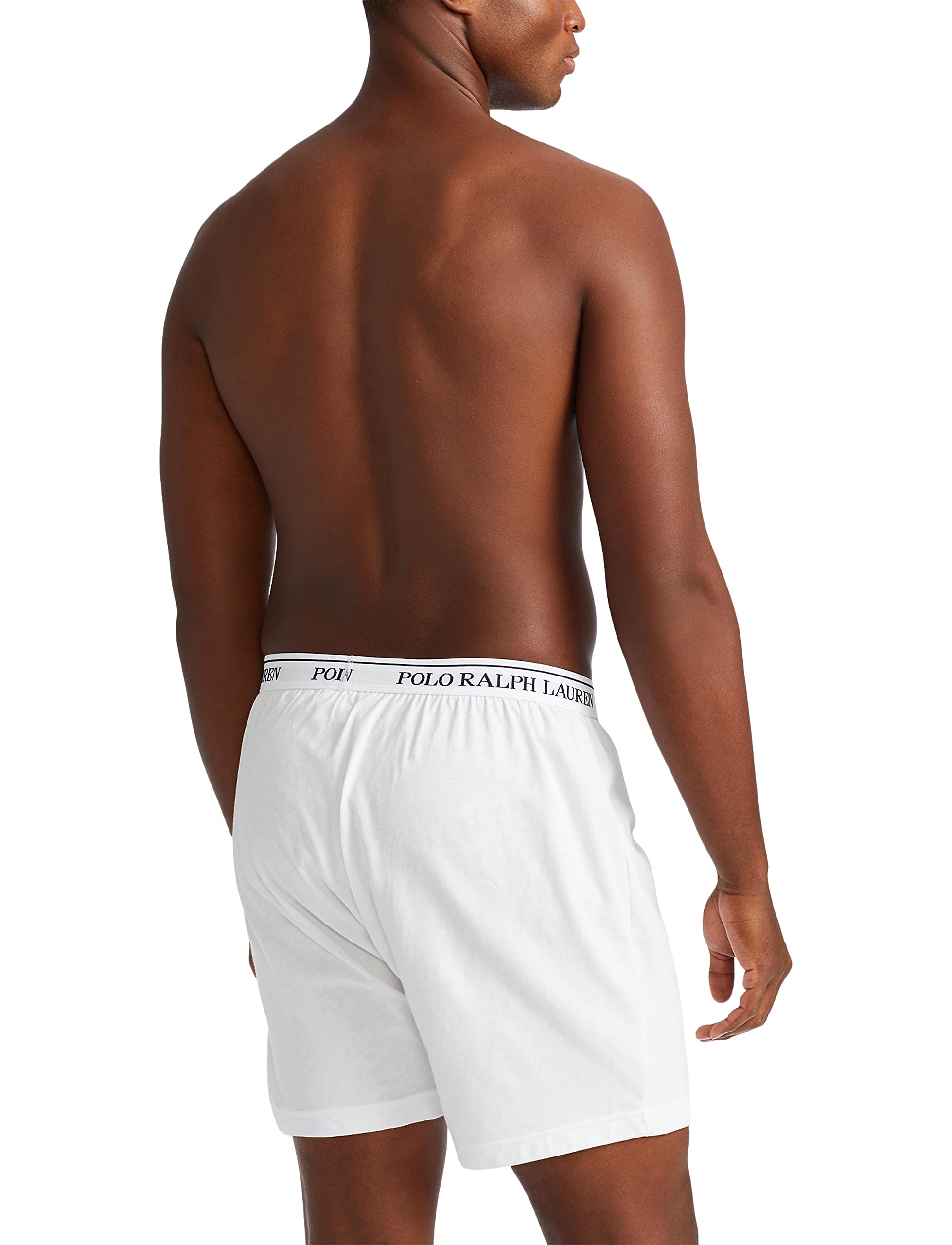 POLO RALPH LAUREN Underwear Boxers Pack, 3-Pack, Classic Fit Cotton Knit Boxer, 100% Cotton Moisture Wicking Boxers