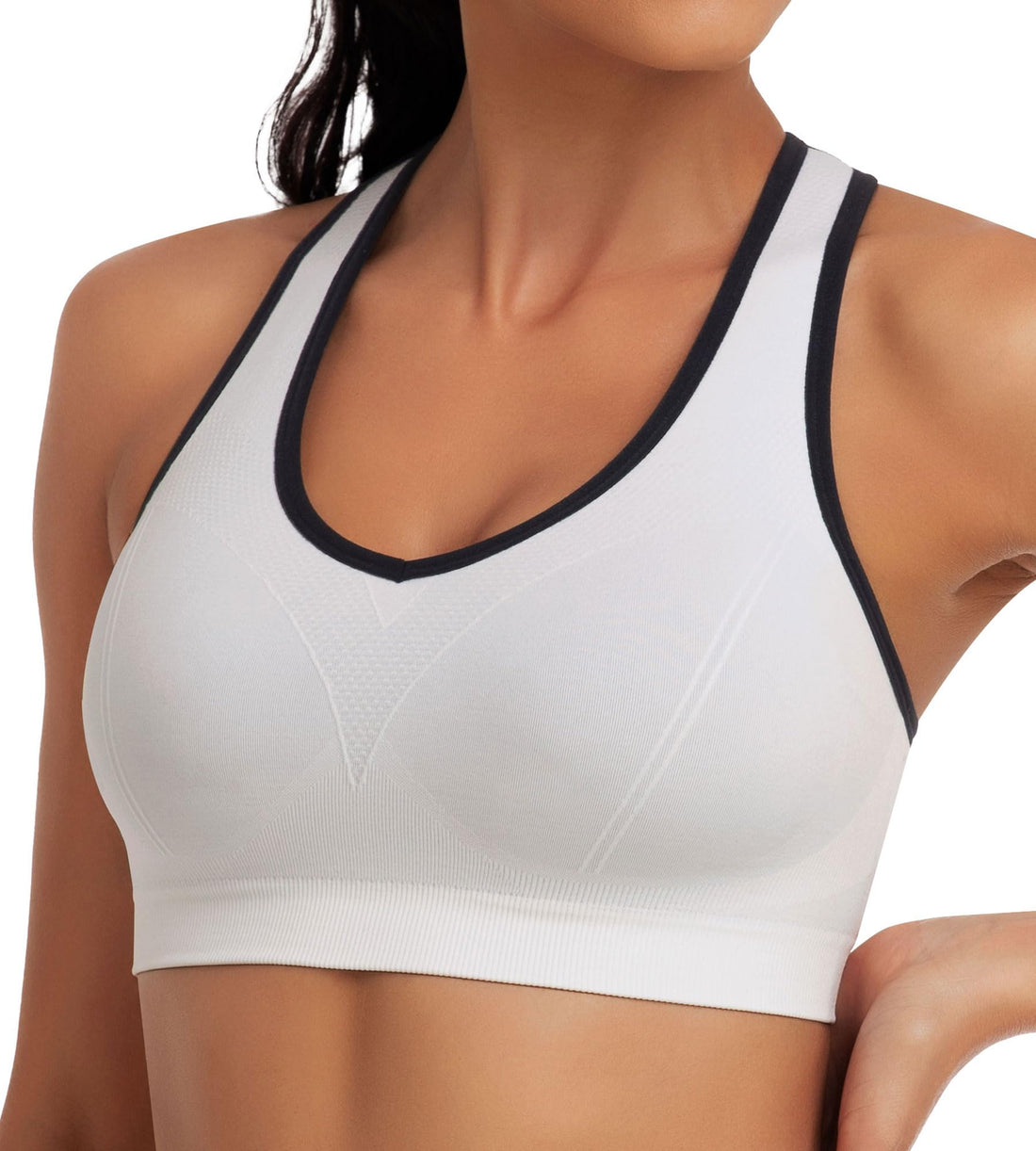 MIRITY Women Racerback Sports Bras - High Impact Workout Gym Activewear Bra