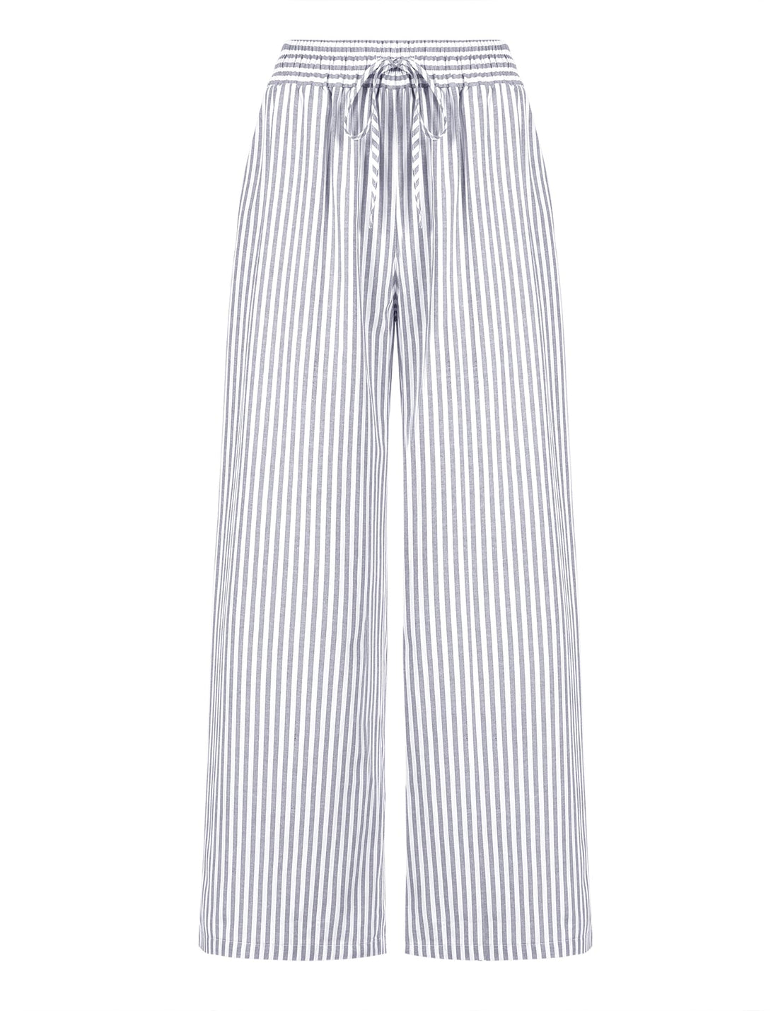 LOMON Striped Gingham Pants Women Summer Fall Pajamas Lounge Boxer Bottoms