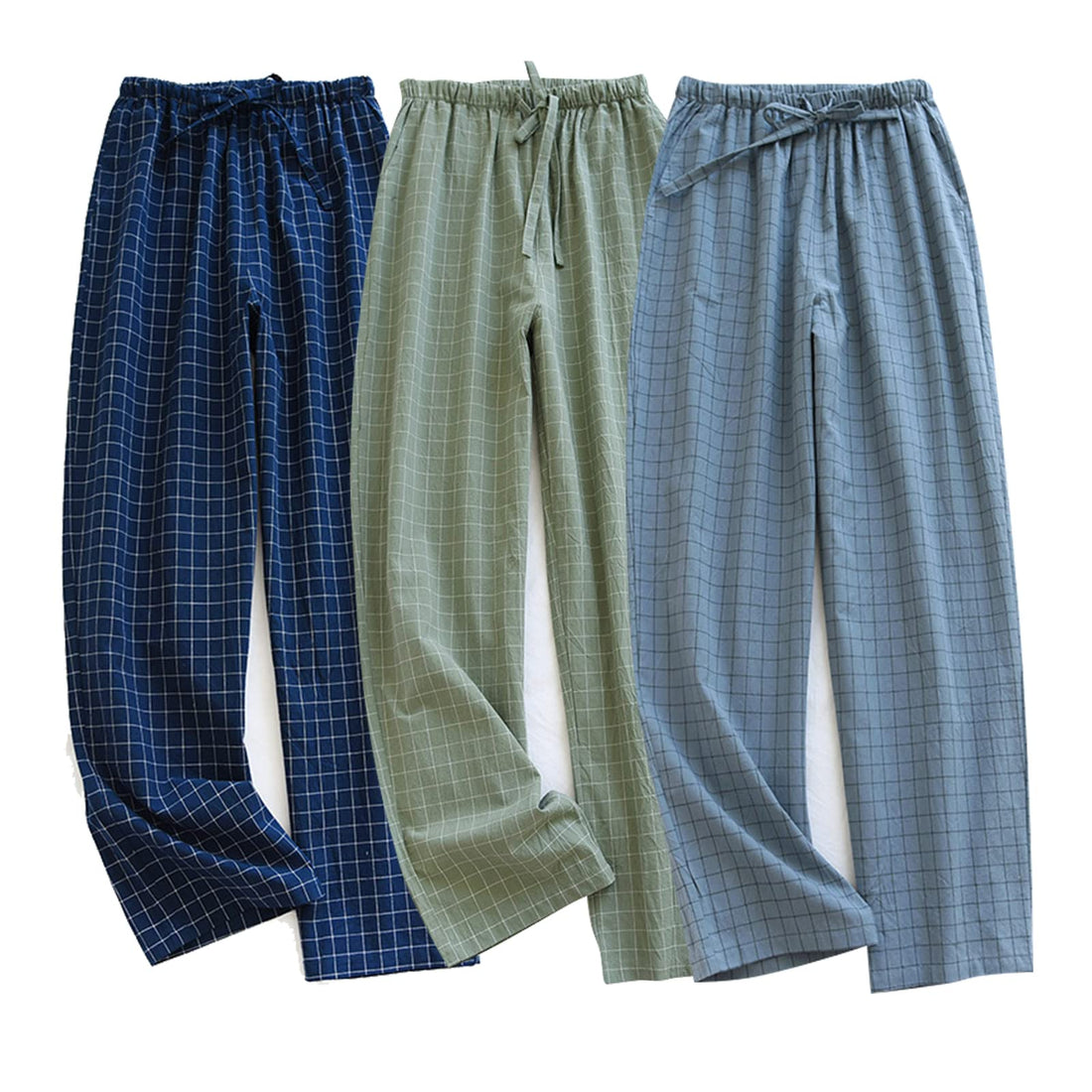 STMAHER Men's Plaid Pajama Pants Cotton Sleep Pants