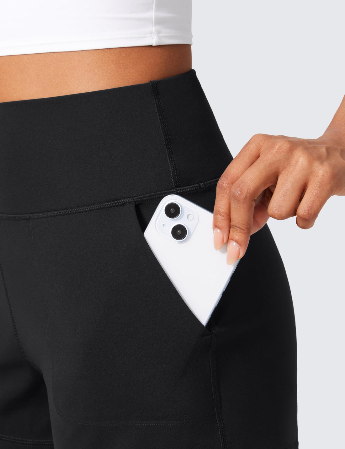 CRZ YOGA Butterlift Linerless Shorts 3" | High Waisted, Buttery Soft, Comfy, Yoga, Casual, Pockets, for Women