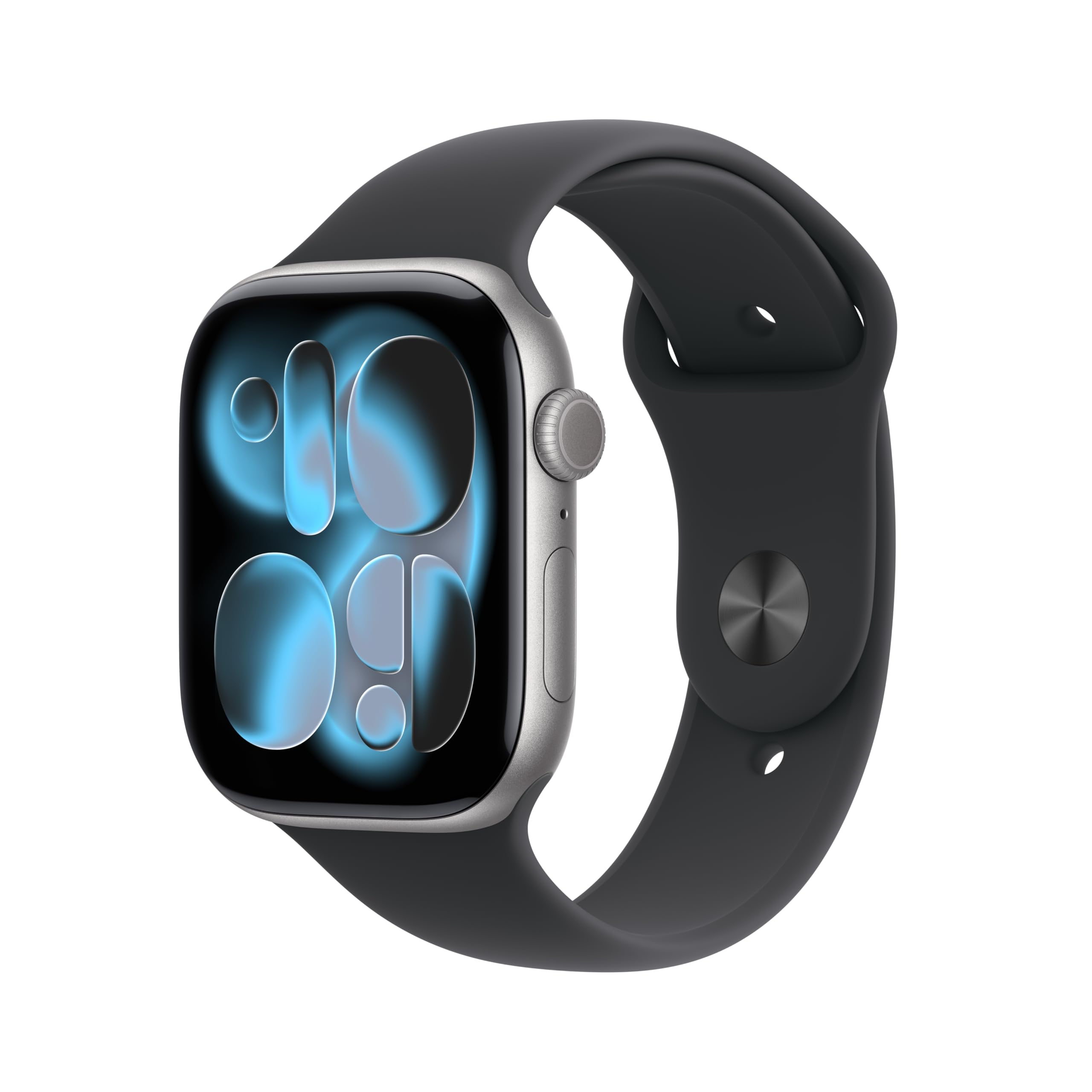 Apple Watch Series 11 [GPS 42mm] Smartwatch with Rose Gold Aluminum Case with Light Blush Sport Band - S/M., Fitness Tracker, Water Resistant (Renewed)
