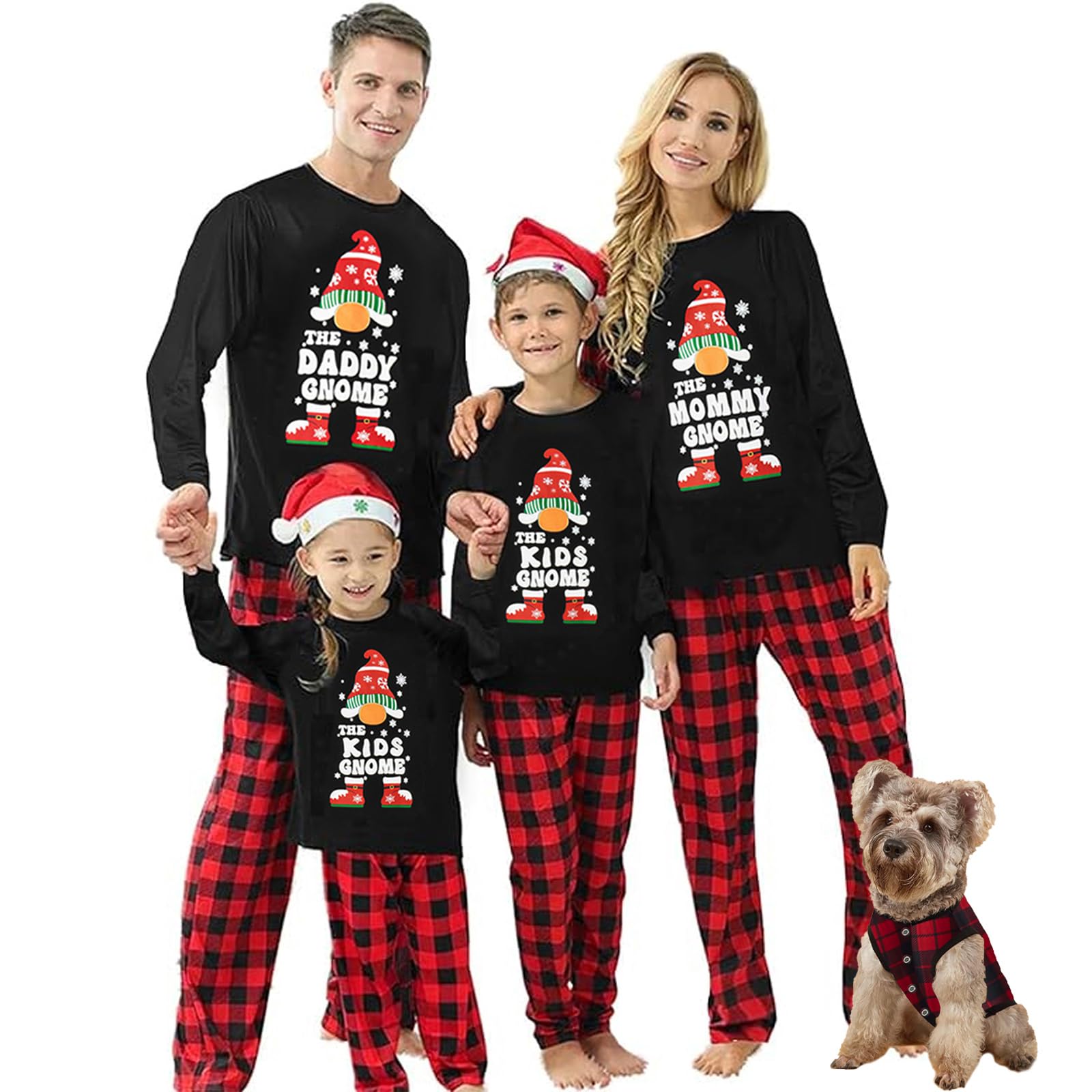 WephuPSho Christmas Family Matching Pajamas, Festive Xmas Jammies Sets for the Whole Family, Holiday Pjs Christmas