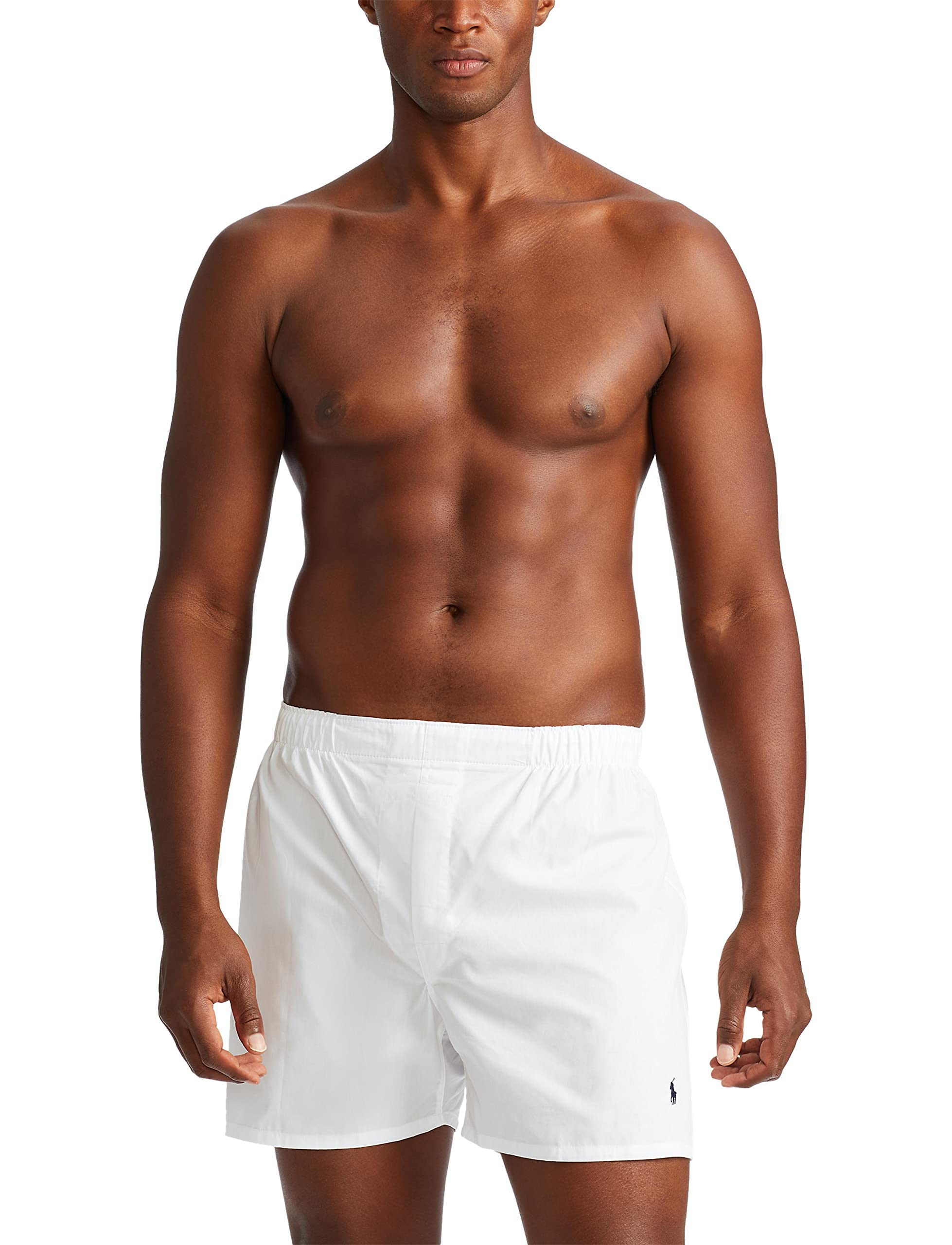 POLO RALPH LAUREN Underwear Boxers Pack, 3-Pack, Classic Fit Cotton Woven Men's Underwear, (Big & Tall Availble)