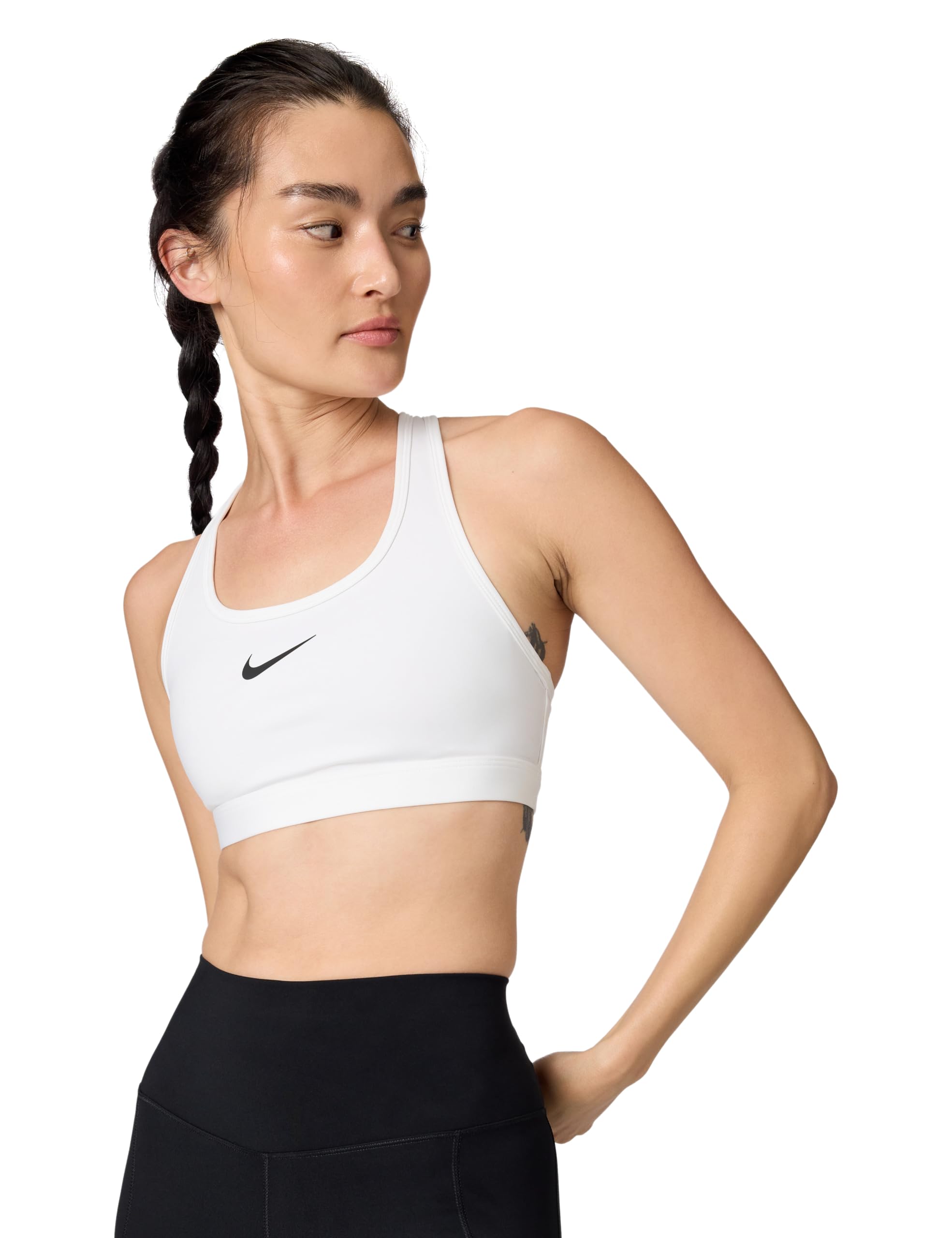 Nike Women's Swoosh Sports Bra (Medium Support)