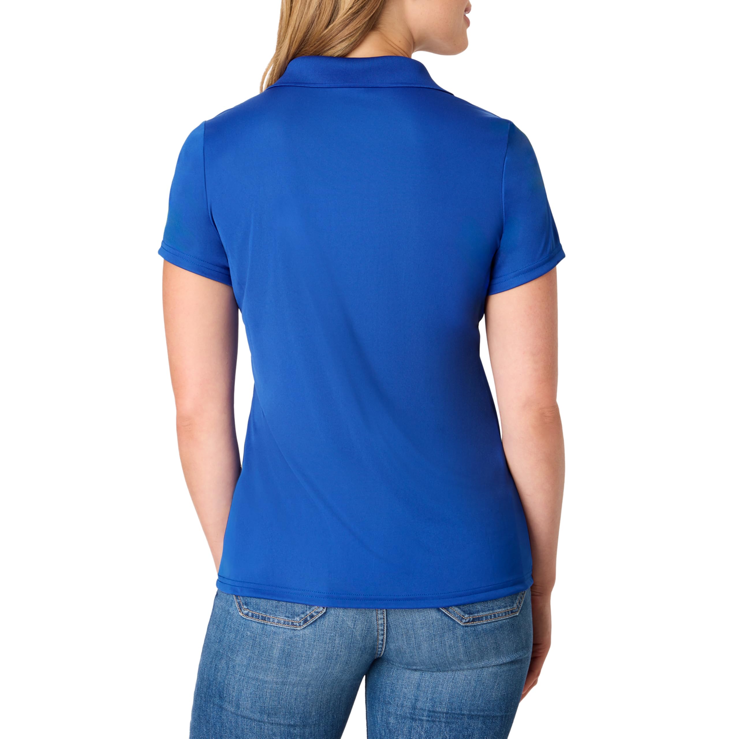 Hanes womens Performance Polo, Single or 3-Pack, Sport Cool DRI Moisture-Wicking Polo Shirt, 40+ UPF Protection