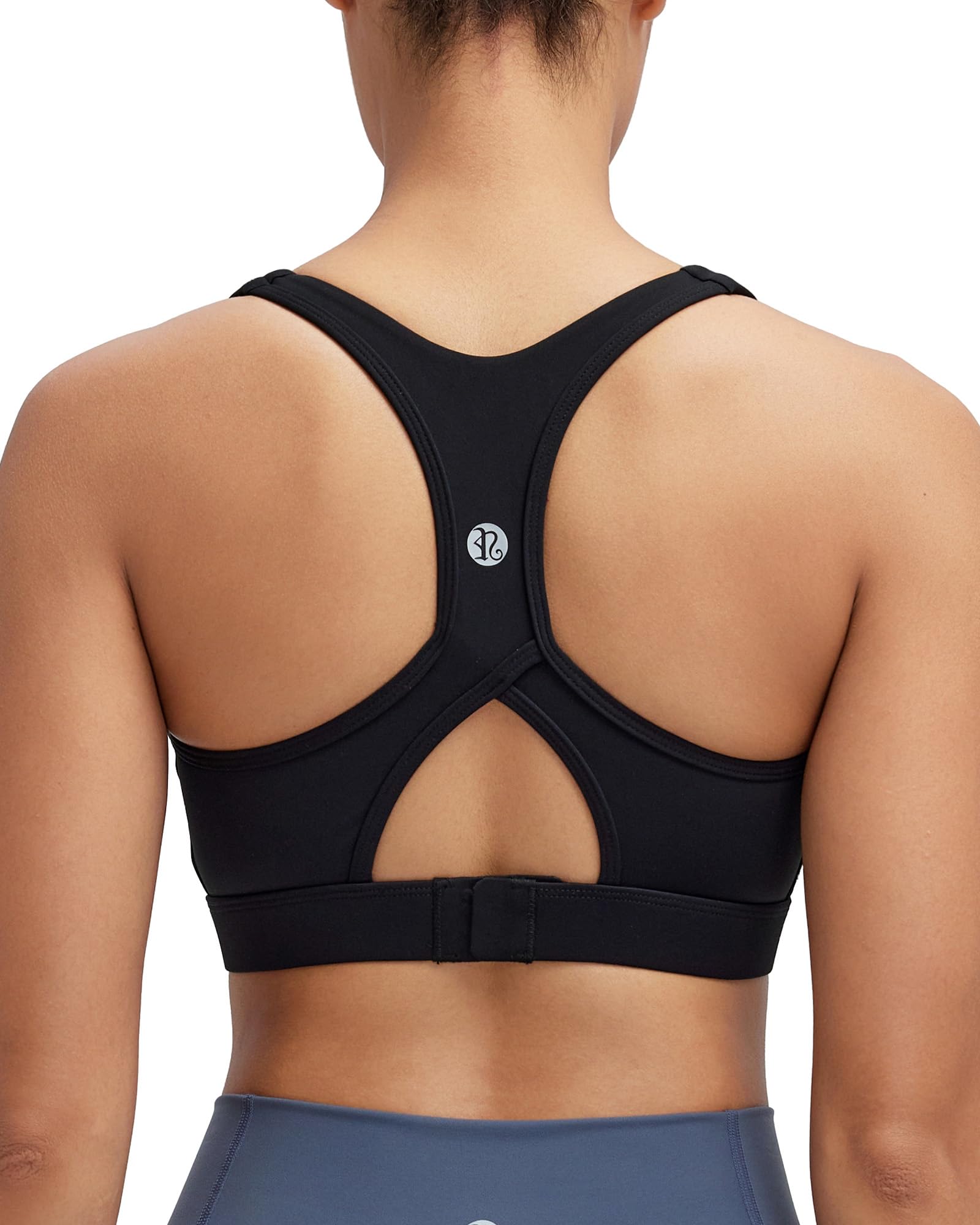 RUNNING GIRL Sports Bras for Women, Molded Cup High Impact Sports Bra Workout Bras for Women High Support Racerback