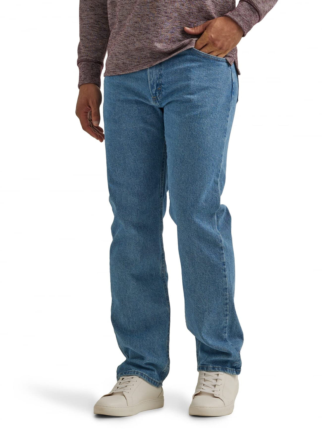 Wrangler Authentics Men's Classic 5-Pocket Regular Fit Flex Jean