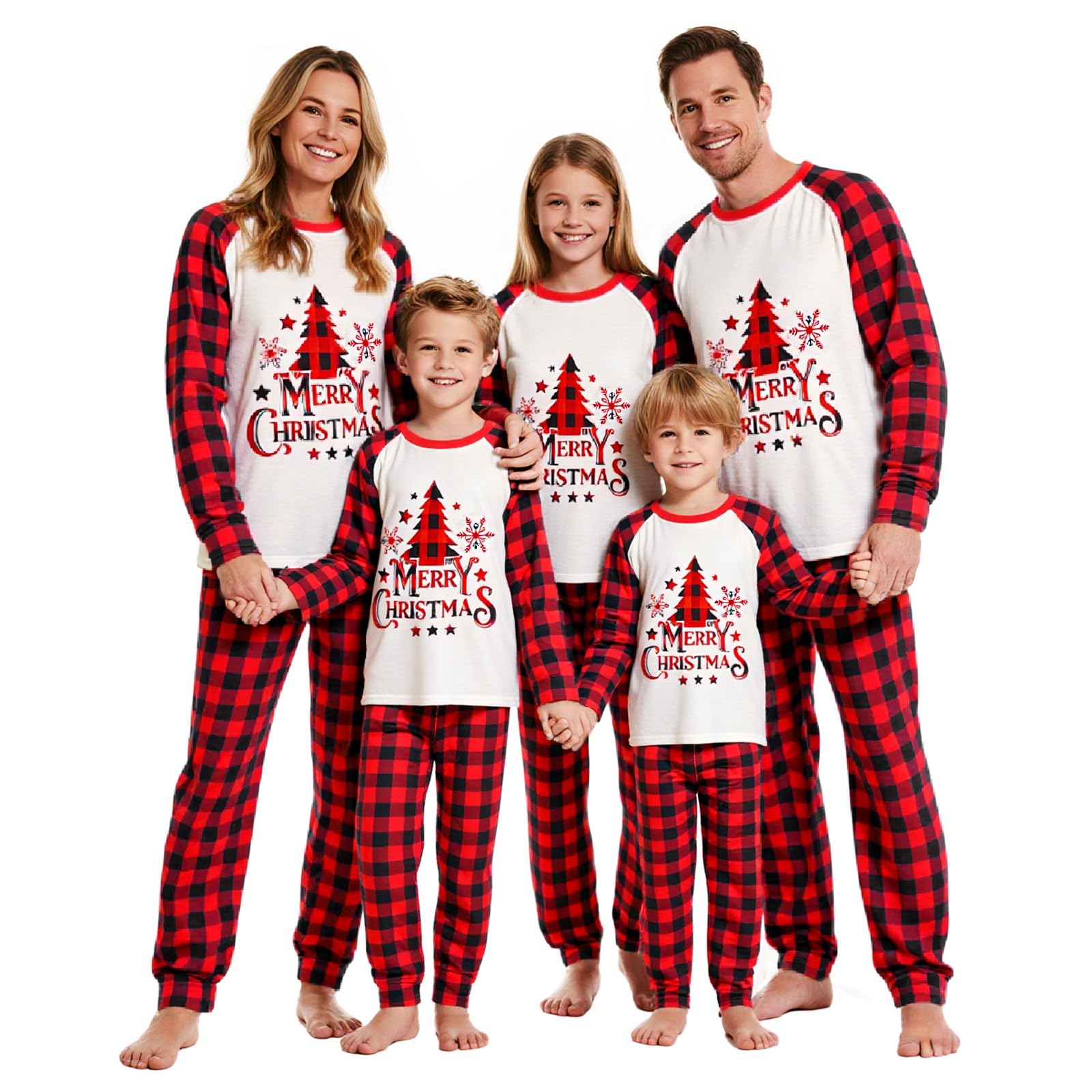 Family Christmas Pajamas Matching Sets Xmas Pjs