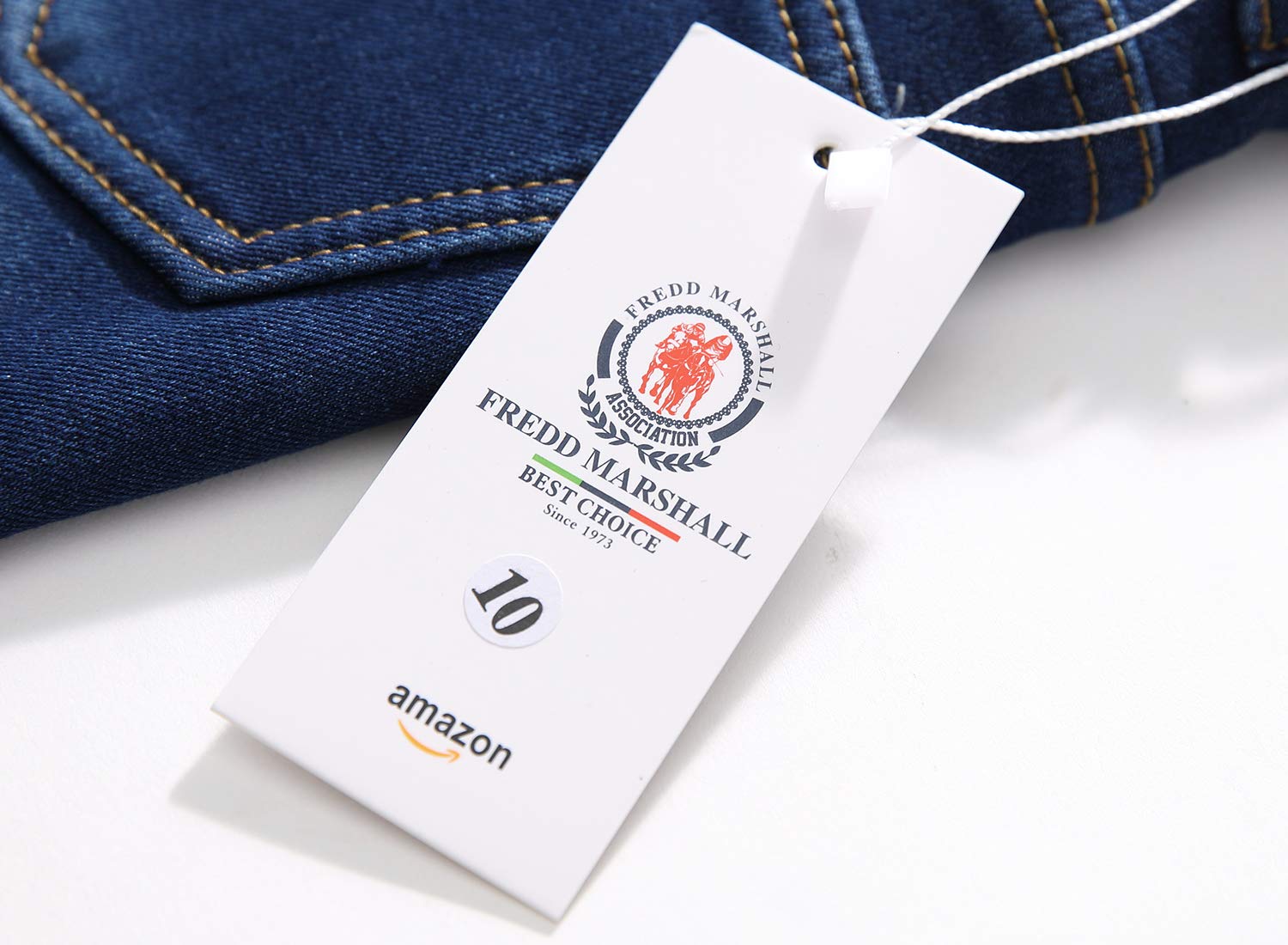 FREDD MARSHALL Boy's Fleece Lined Skinny Fit Jeans